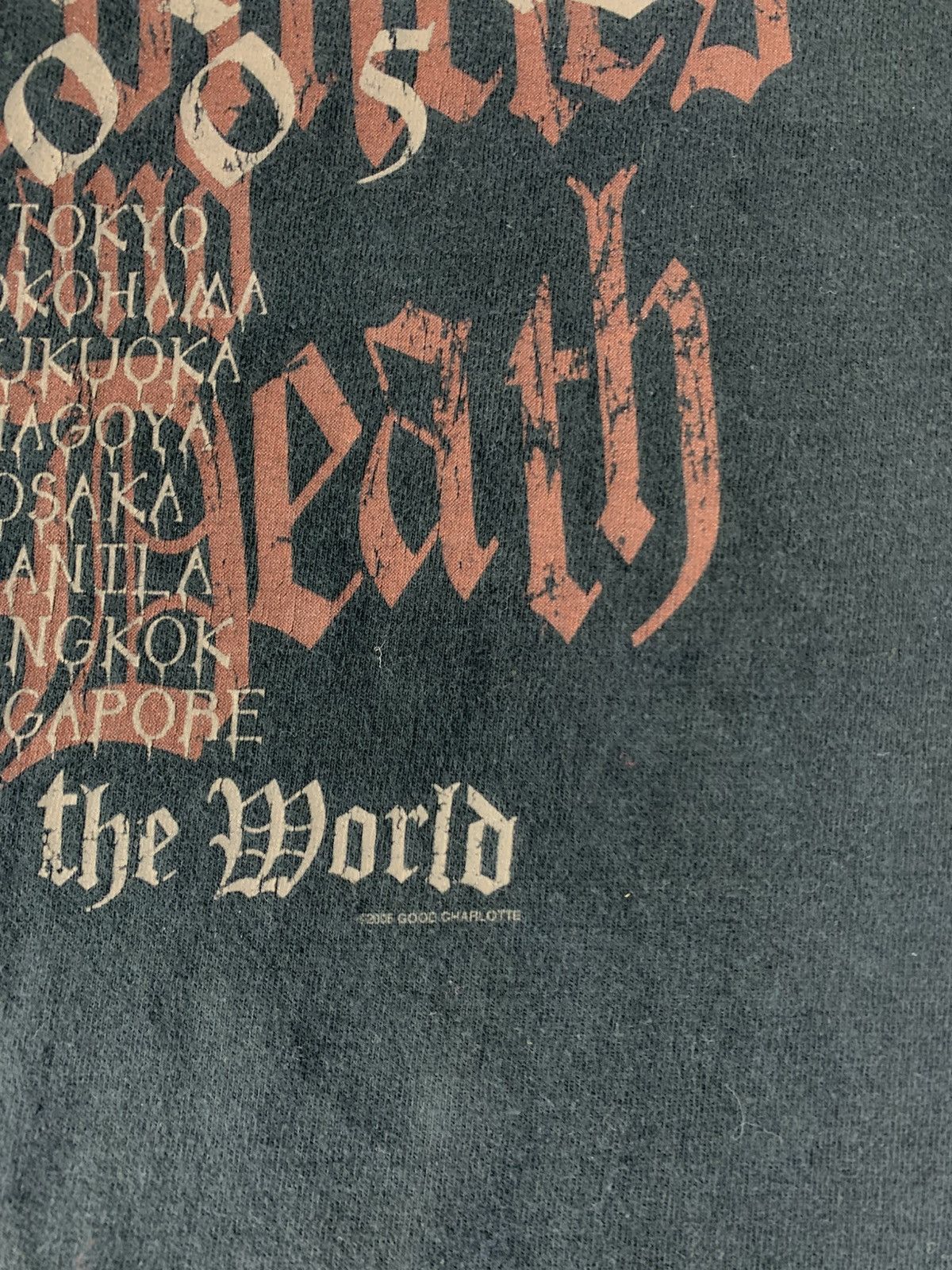 Band Tees Good Charlotte Chronicle And Life Death Noise Asian Tour 05 Size US M / EU 48-50 / 2 - 7 Thumbnail