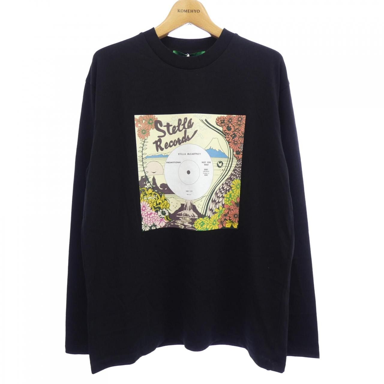 Stella McCartney Stella Mccartney Stella McCartney Record Long T-shirt Cotton T-Shirts DUTY FREE for USA Size ONE SIZE - 1 Thumbnail