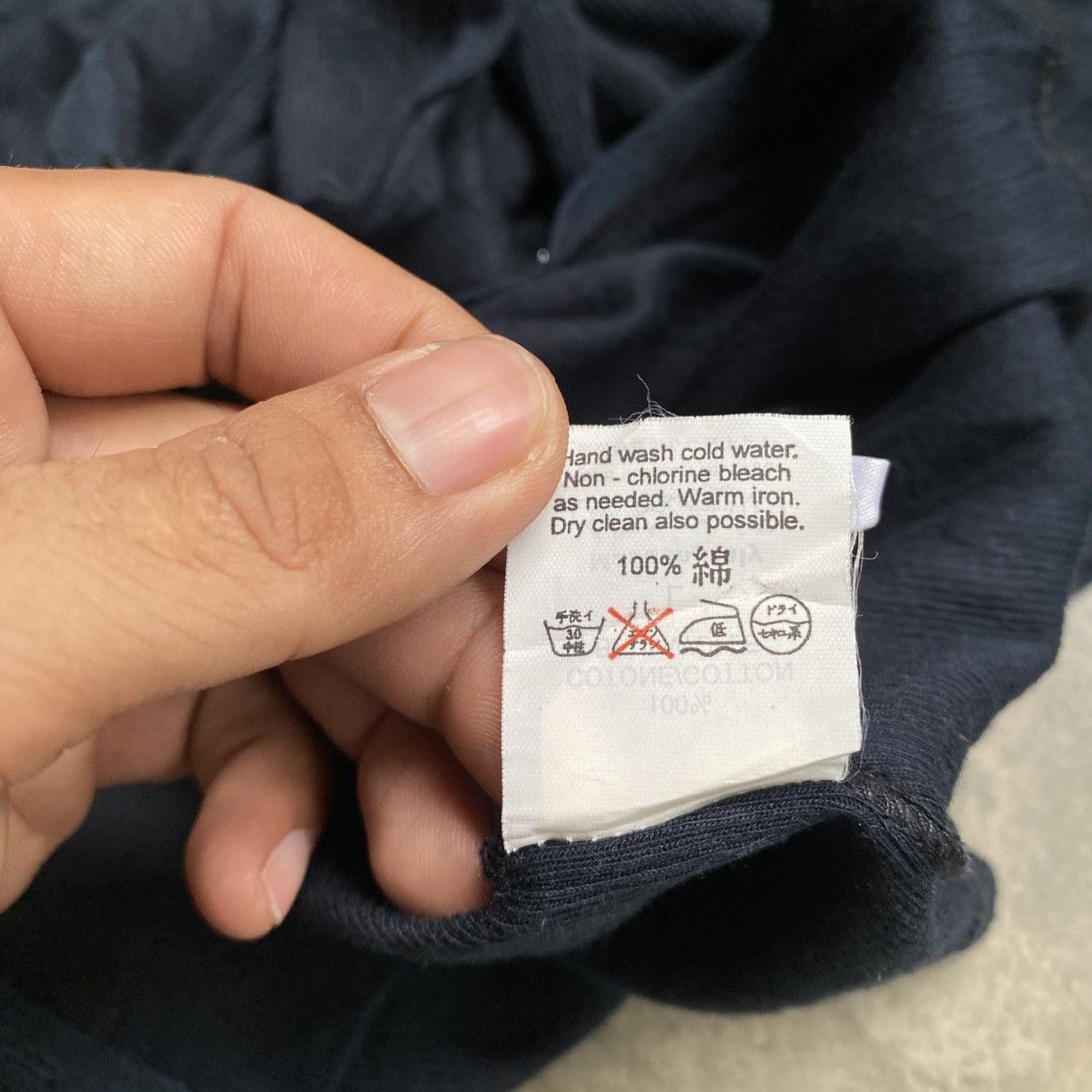 Japanese Brand 90s Bp Studio Navy LS Cardigan Size US XXS / EU 40 - 8 Thumbnail