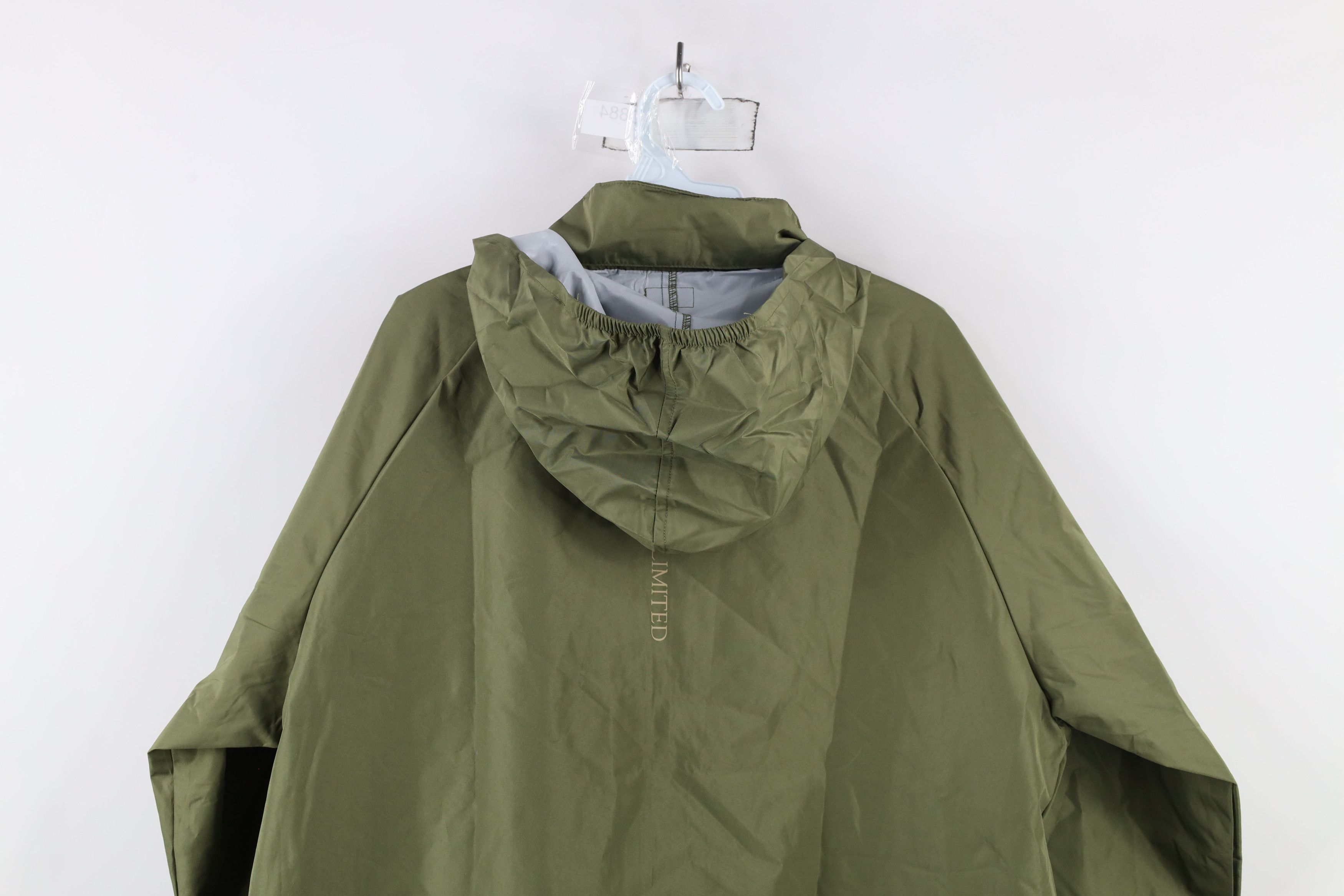 Vintage Vintage Ducks Unlimited Waterproof Hooded Rain Jacket Green Size US L / EU 52-54 / 3 - 12 Thumbnail