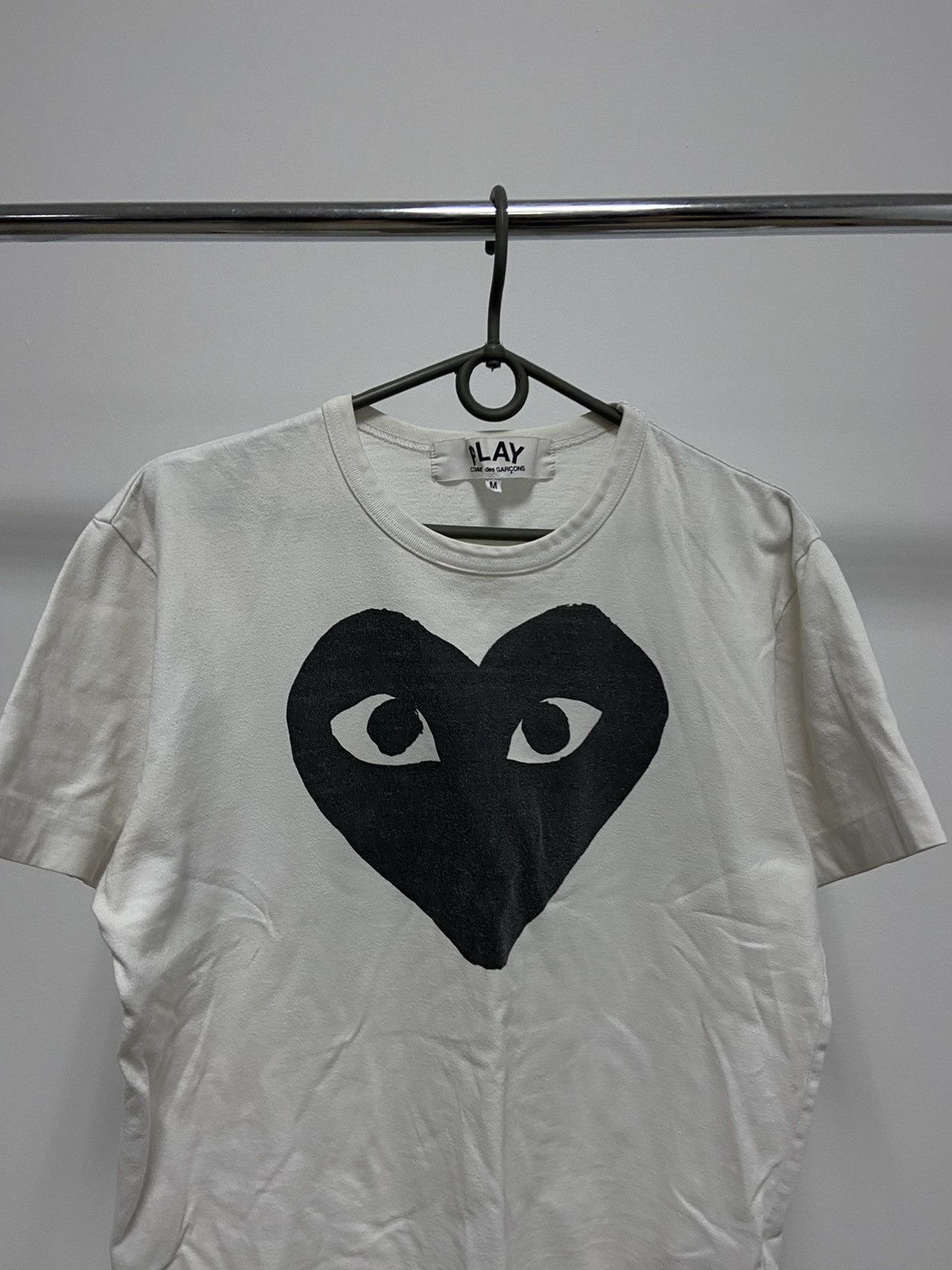 Comme des Garcons PLAY Play Come Des Garcons Vintage T Shirt Big Logo Size US M / EU 48-50 / 2 - 2 Thumbnail
