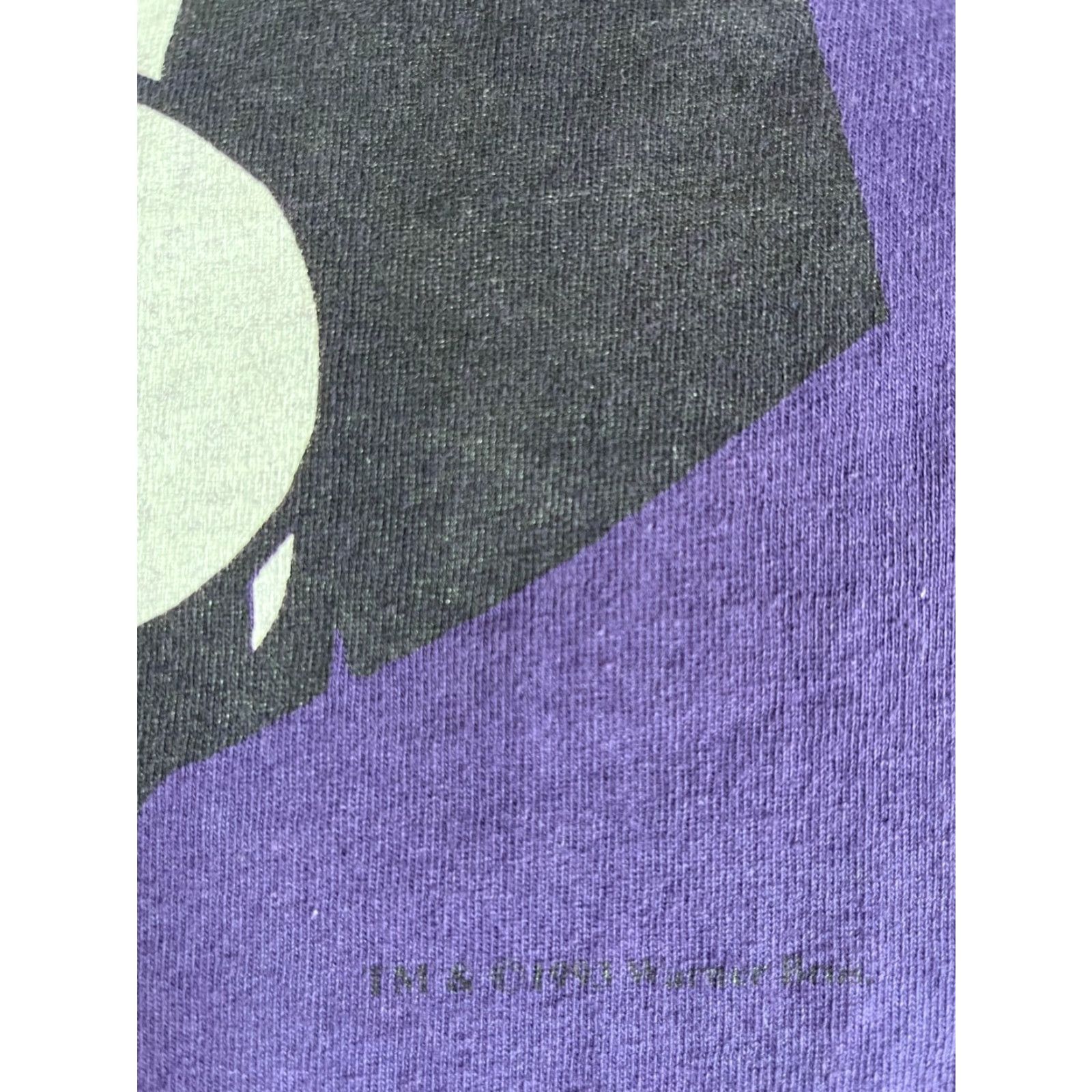 Vintage VINTAGE Six Flags Warner Bros Sylvester & Tweety T-Shirt Unisex Adults 2XL Purple 90s Shirt Size US XXL / EU 58 / 5 - 4 Thumbnail