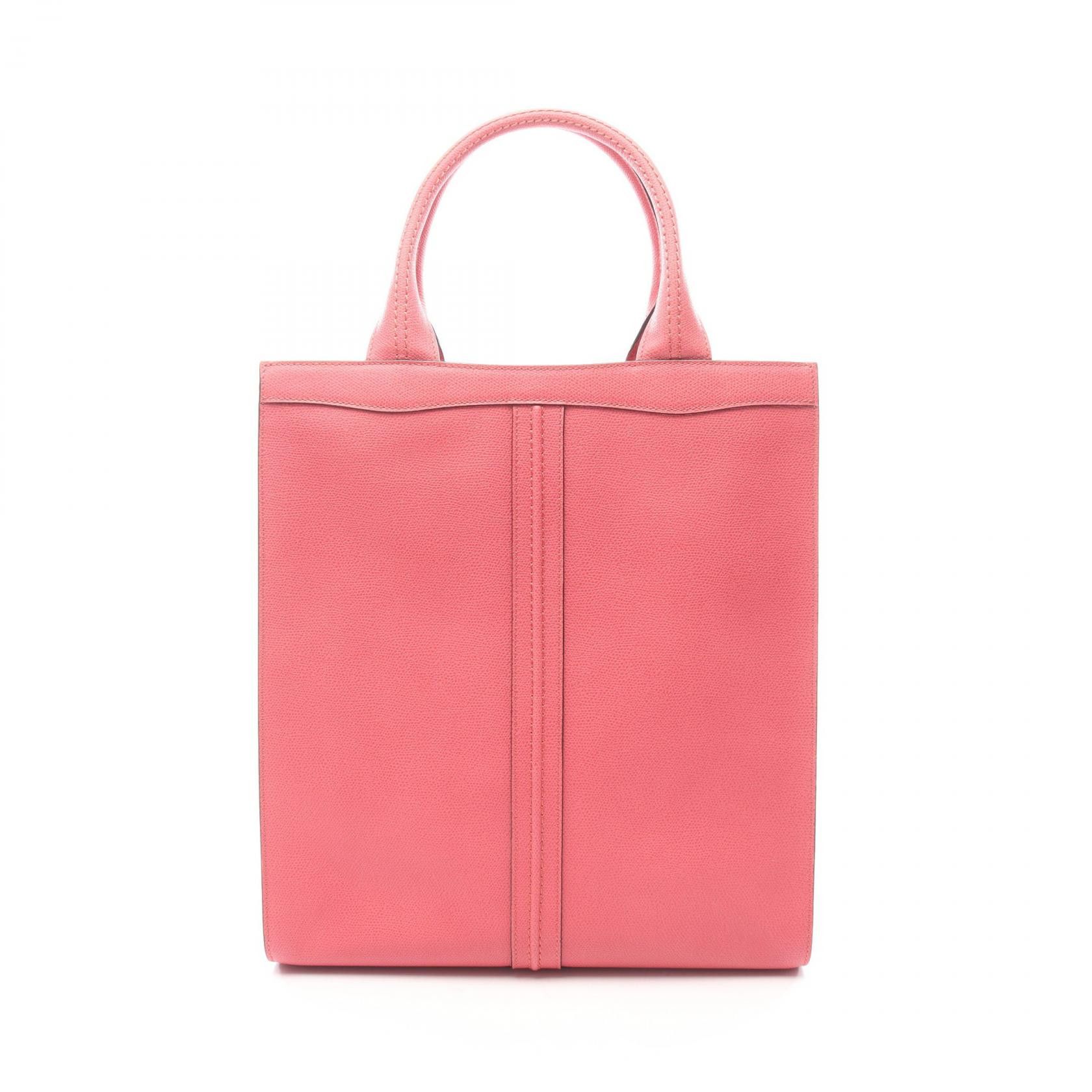 Valextra Valextra Valextra Punch Leather Tote Bag Leather Tote Bag DUTY FREE for USA Size ONE SIZE - 1 Thumbnail
