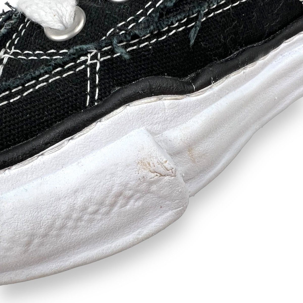 Maison MIHARA YASUHIRO Maison Mihara Yasuhiro Peterson High Black White Size US 10 / EU 43 - 7 Thumbnail