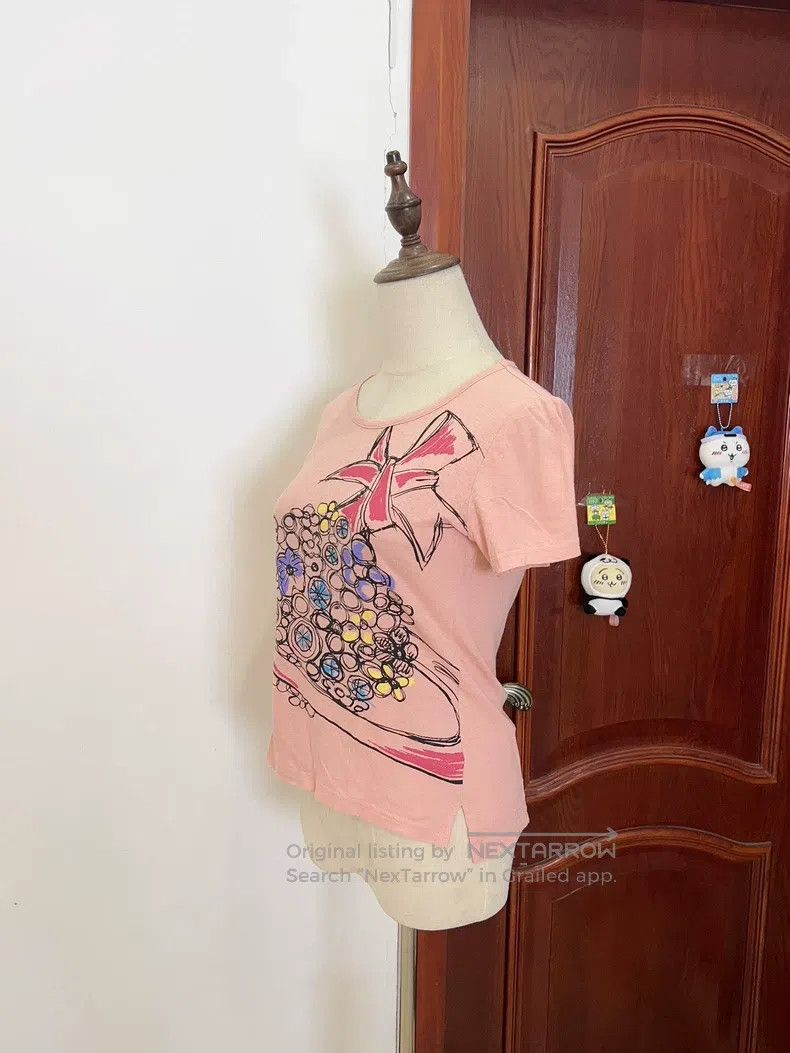 Vivienne Westwood Vivienne Westwood Vintage Pink Floral T-Shirt Size S / US 4 / IT 40 - 4 Thumbnail
