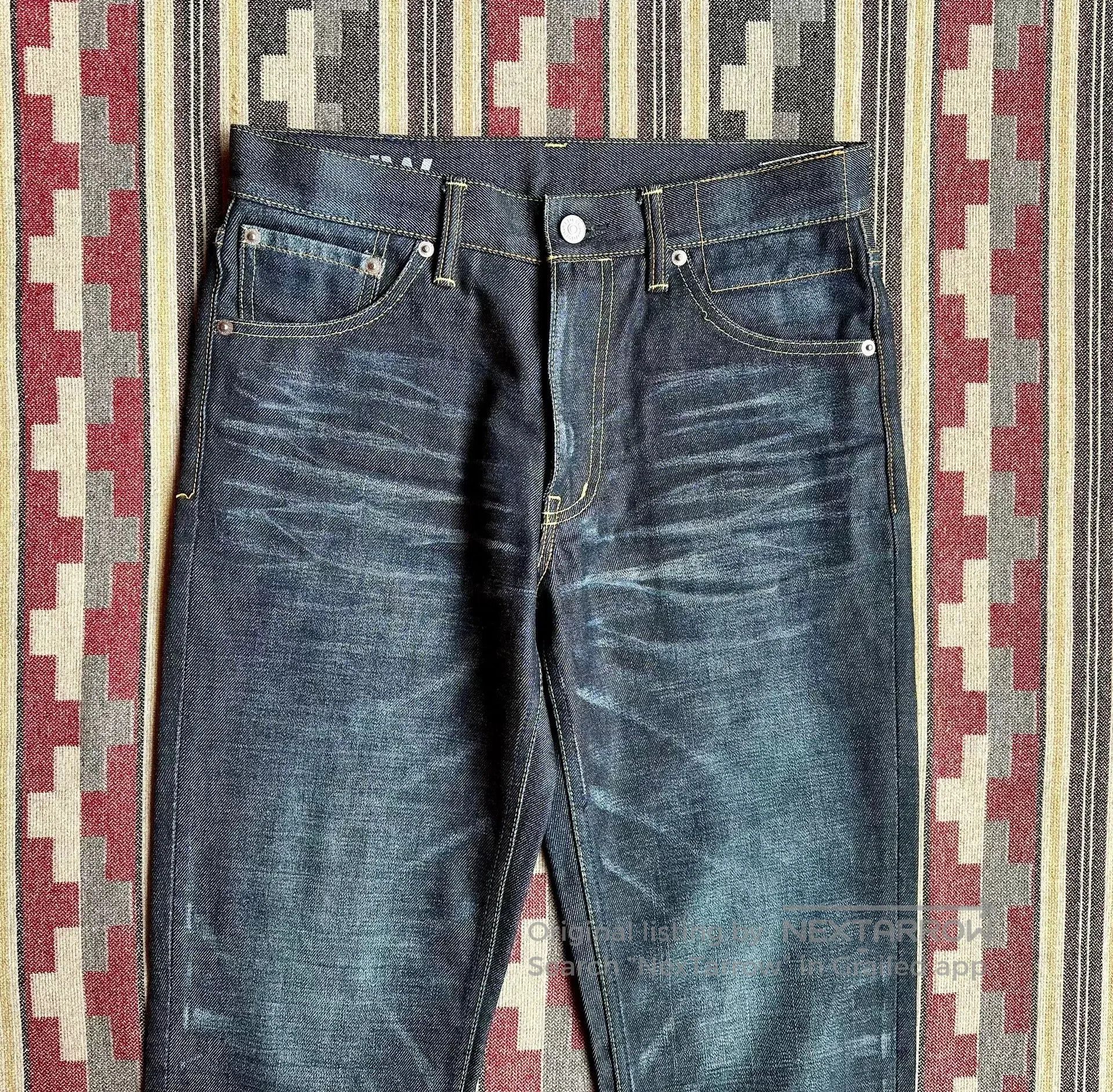 Visvim visvim non-washed denim jeans size W30L32. Size US 30 / EU 46 - 3 Thumbnail