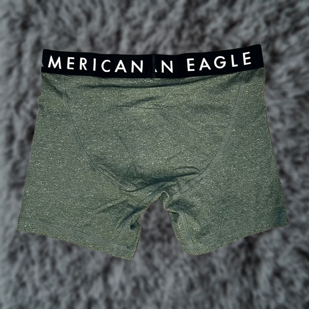 American Eagle Outfitters American Eagle Boxer Brief Small Mens Underwear S Green Regular Size Type Underwear Boxer Briefs Size 36R - 1 Thumbnail