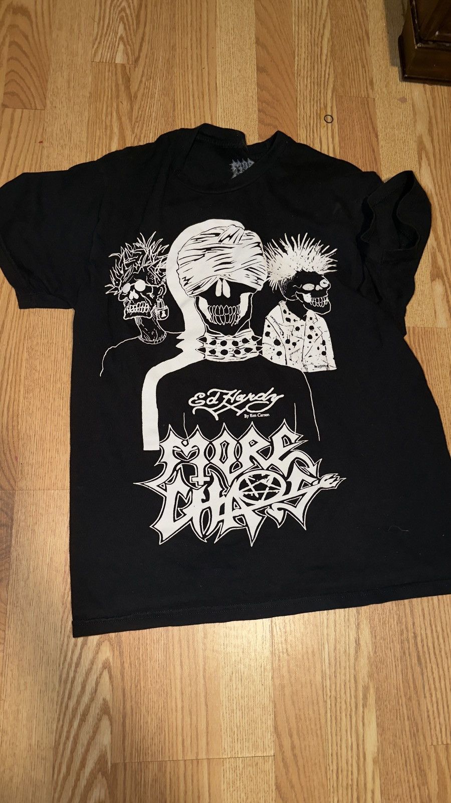 Ed Hardy × Ken Carson More chaos ed hardy by ken carson skull tee Size US L / EU 52-54 / 3 - 1 Thumbnail