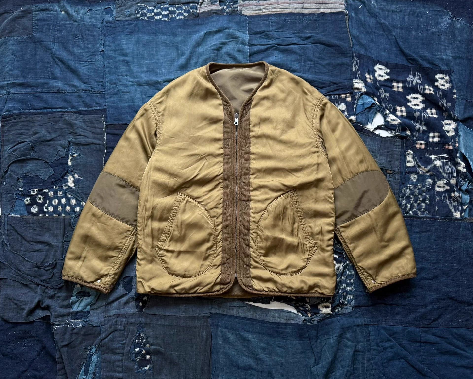 Visvim VISVIM 22AW IRIS JKT Olive Washed Indigo Double Jacket Size US M / EU 48-50 / 2 - 4 Thumbnail