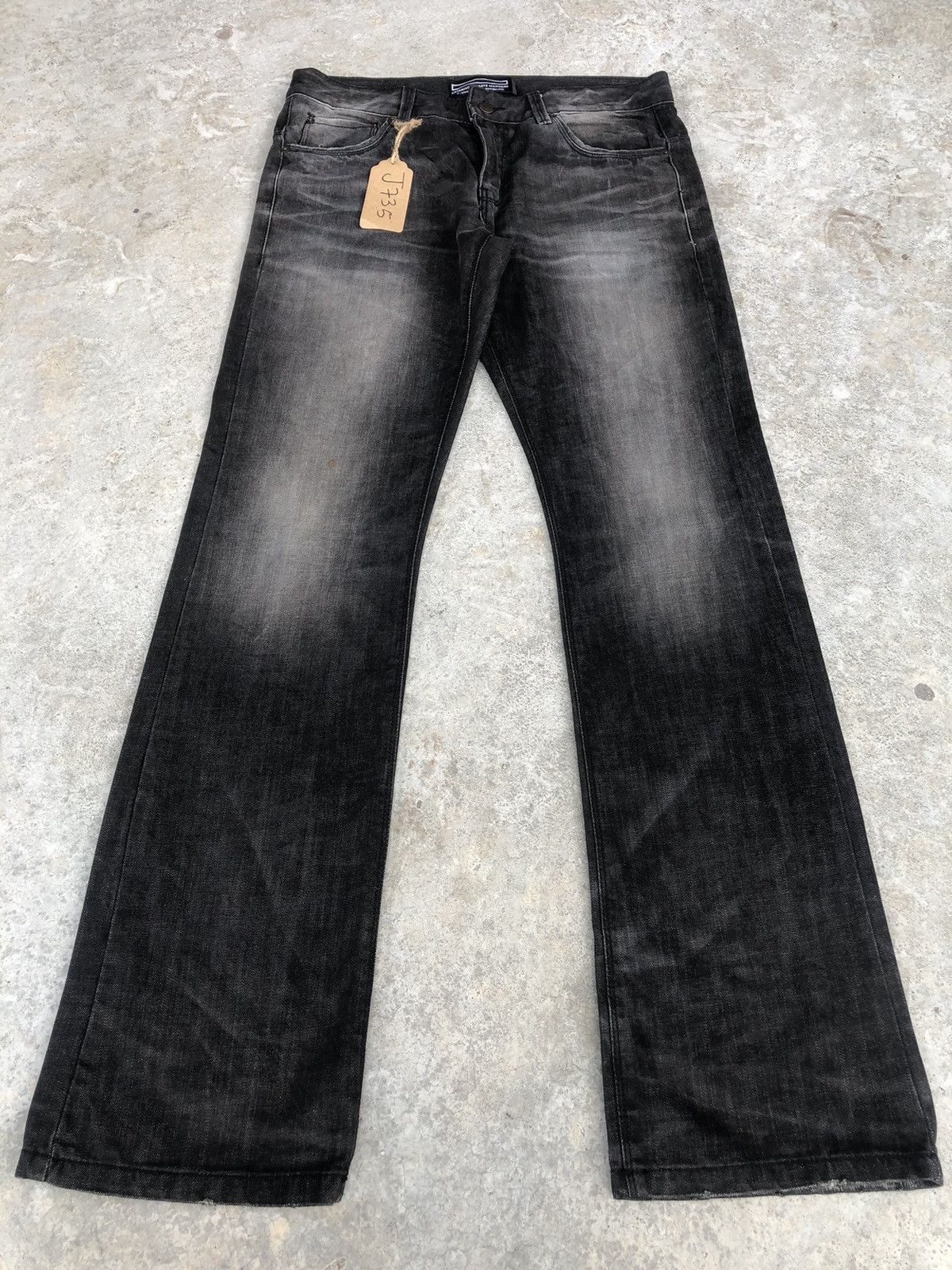 Japanese Brand Japanese KSTARING Flared Jeans Distressed Jeans Size US 33 - 1 Thumbnail