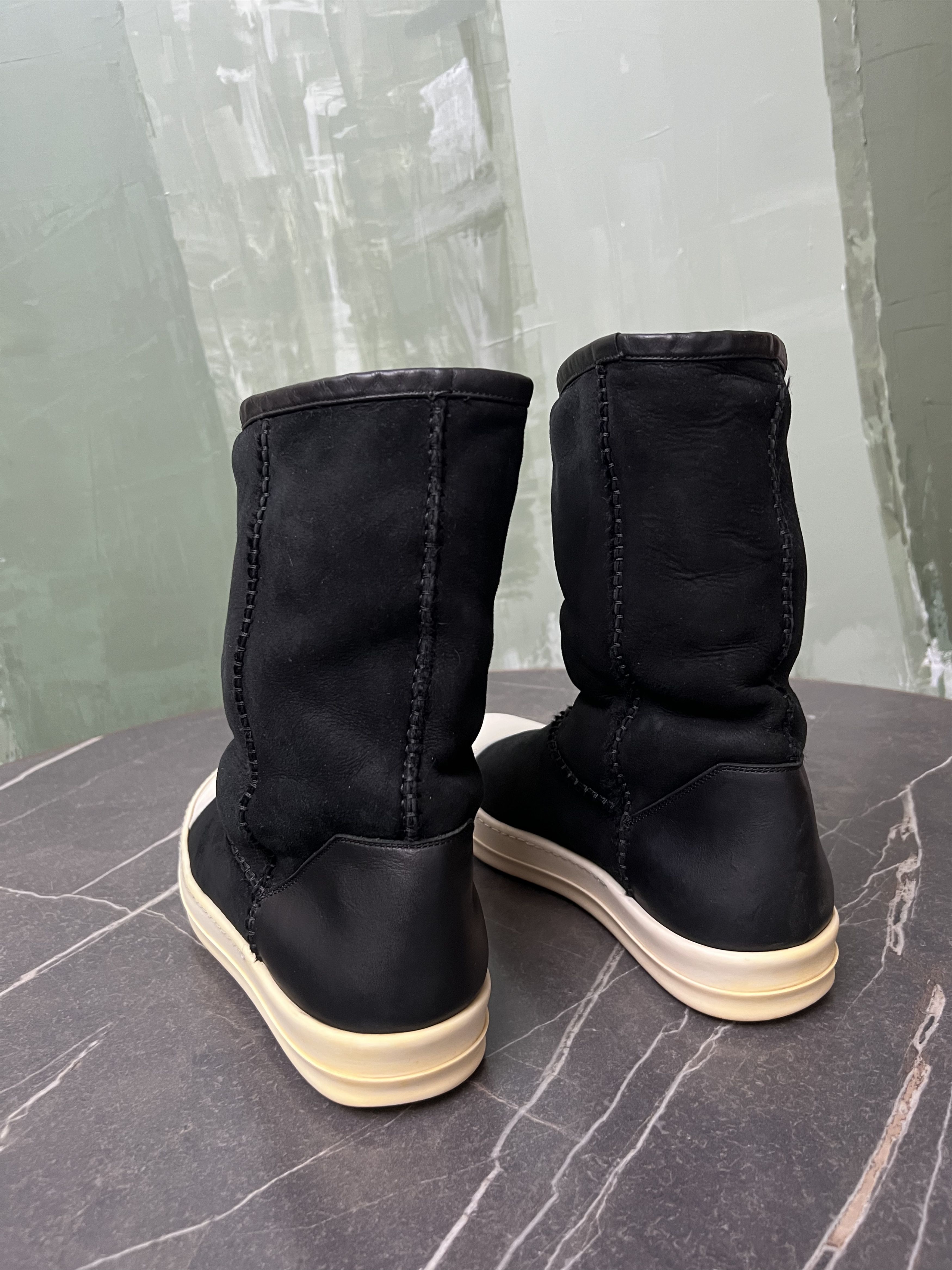 Rick Owens Rick Owens FW16 Shearling Creeper Boot Size US 9 / EU 42 - 4 Thumbnail