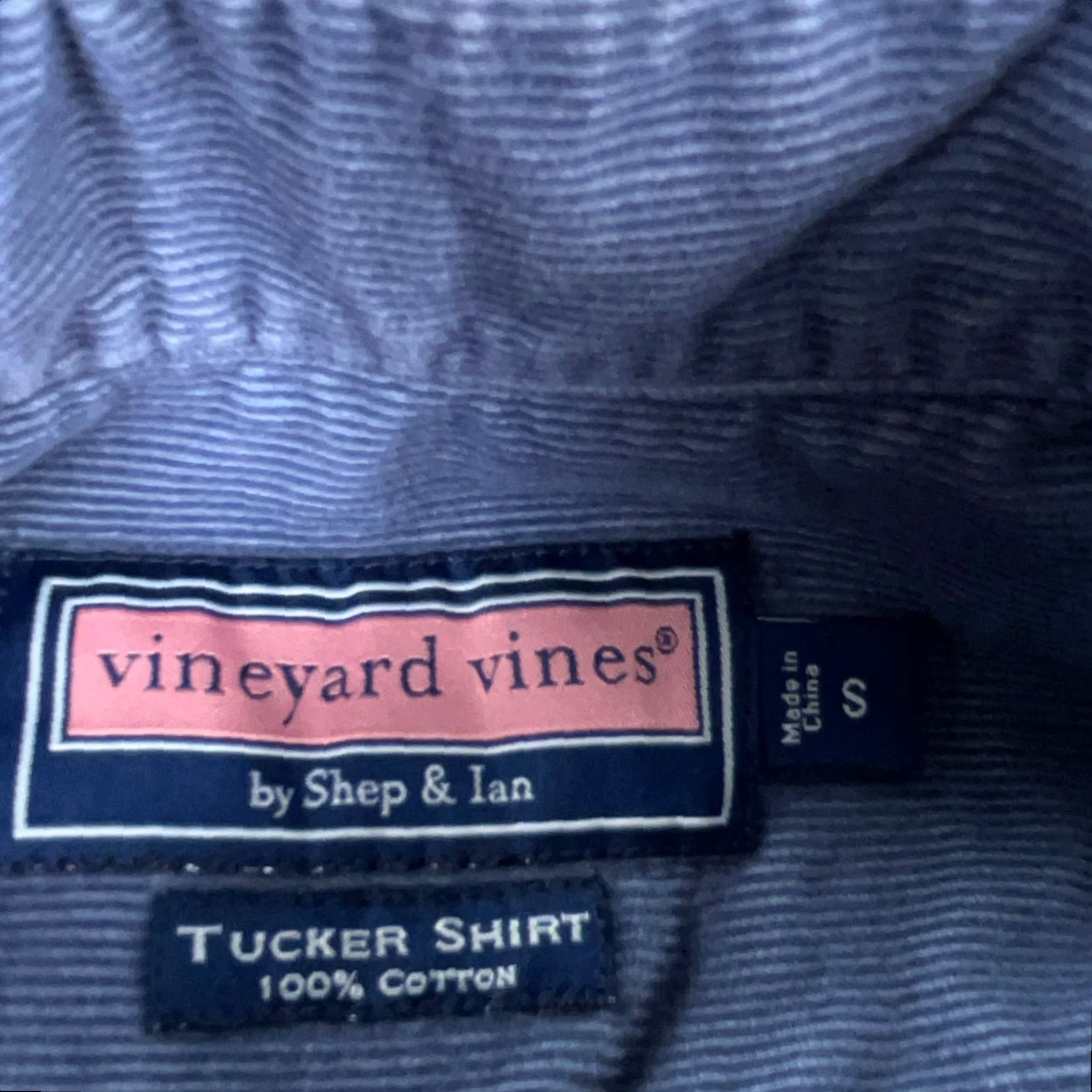 Vineyard Vines Vineyard Vines Shirt Men Small Blue Button Up Corduroy Whale Tucker Pocket Size US S / EU 44-46 / 1 - 4 Thumbnail