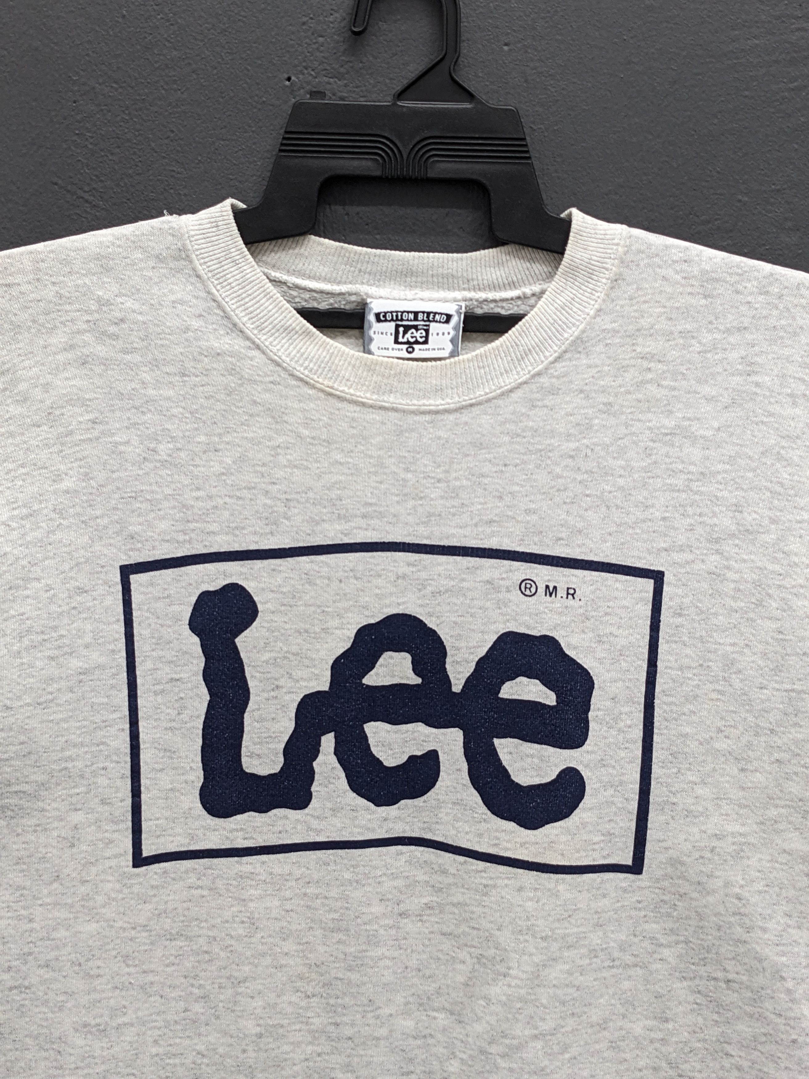 Lee VINTAGE LEE BIG LOGO MADE IN USA SWEATSHIRT Size US M / EU 48-50 / 2 - 3 Thumbnail