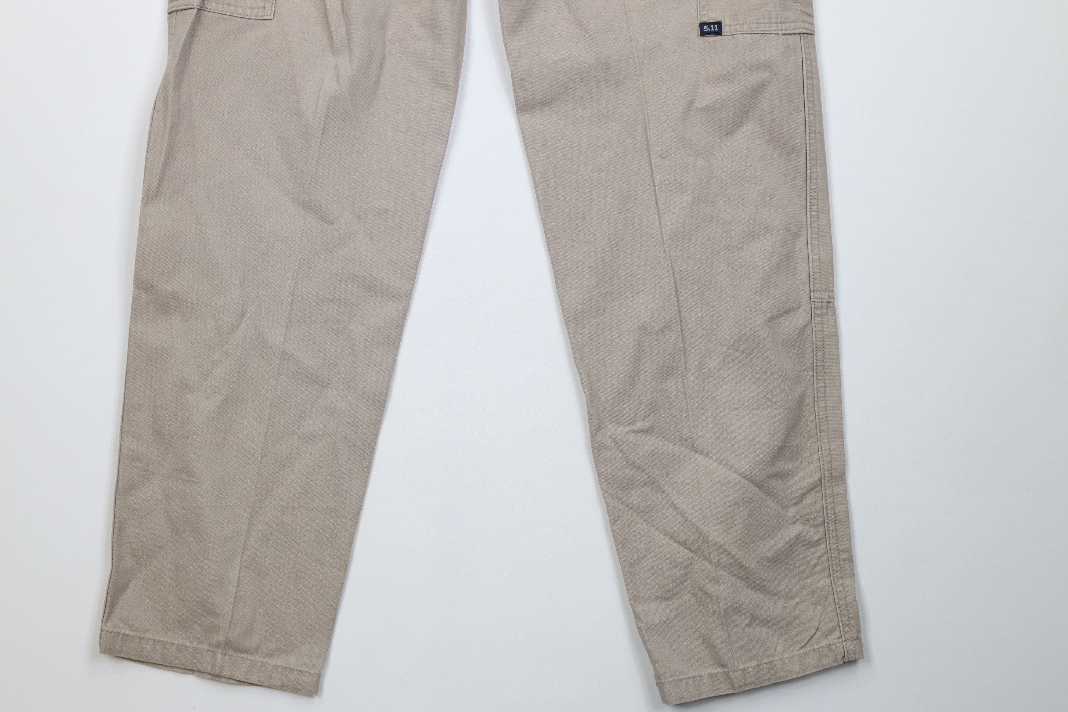Vintage 5.11 Tactical Series Double Knee Uniform Cargo Pants Beige Size 30" / US 8 / IT 44 - 14 Thumbnail