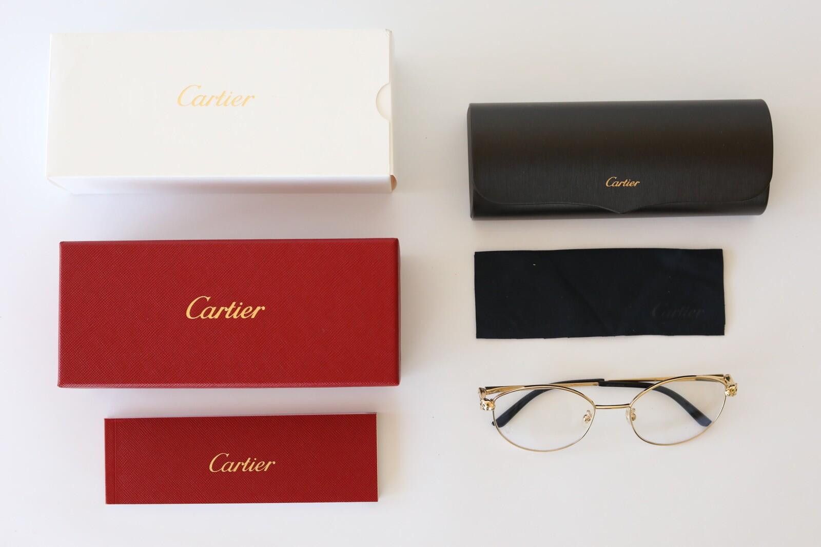 Cartier New Cartier eyewear optical eyeglasses gold CT0234O 001 Size ONE SIZE - 3 Thumbnail
