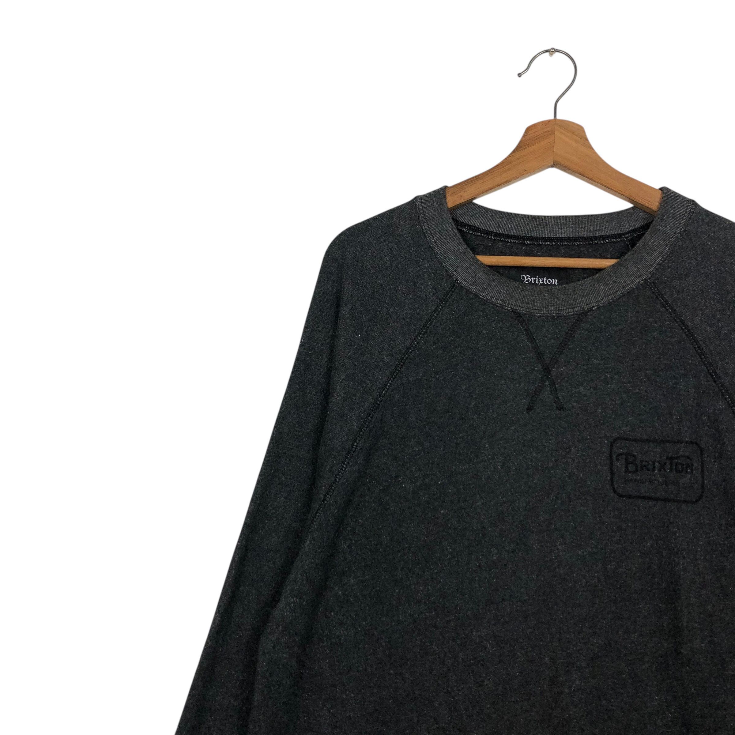Japanese Brand 📌Vintage Sweatshirt Brixton Box Logo Issey Miyake Size US XL / EU 56 / 4 - 8 Thumbnail