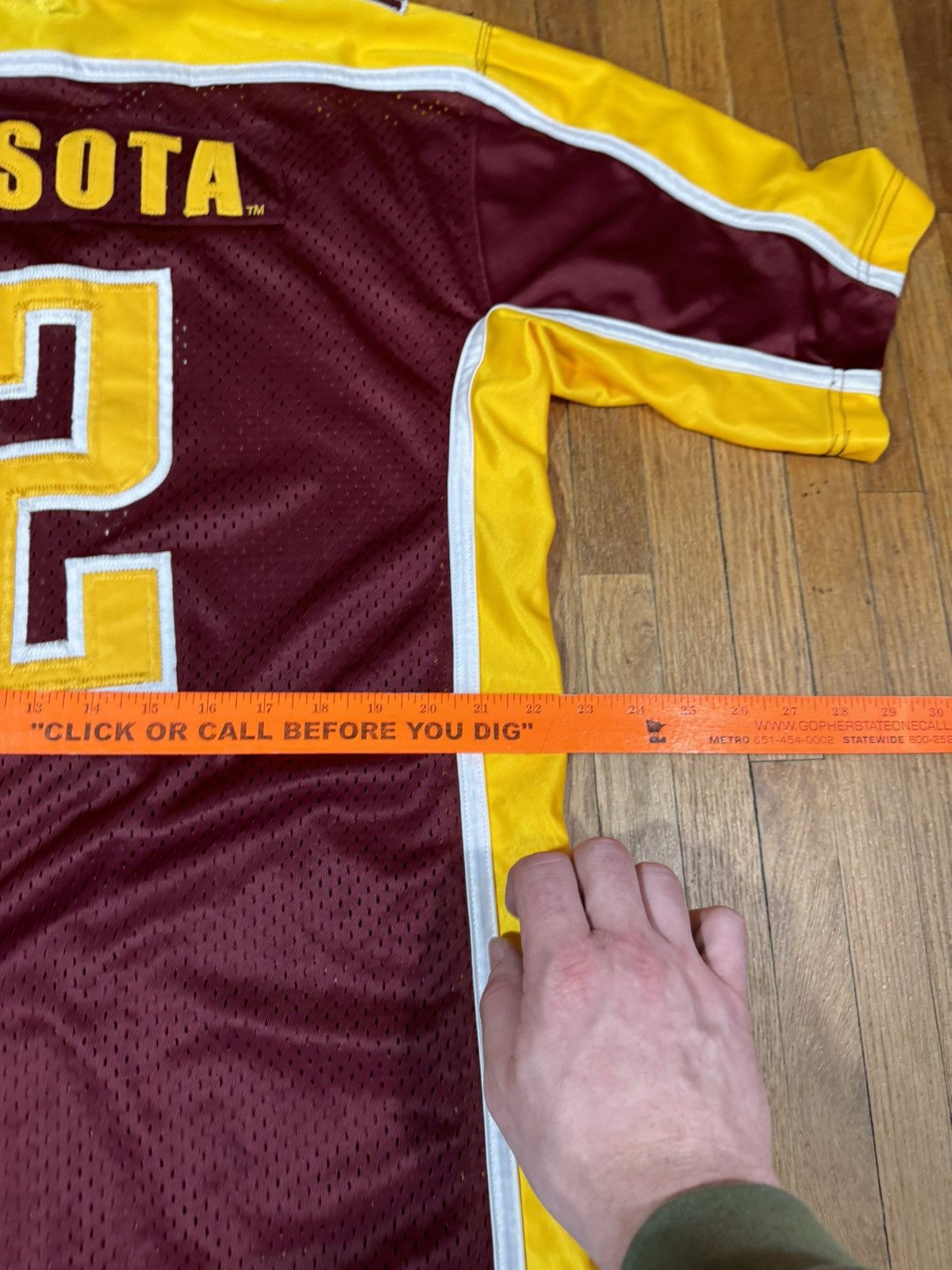 NCAA × Vintage Vintage Minnesota Gophers Football Jersey Size US M / EU 48-50 / 2 - 9 Thumbnail