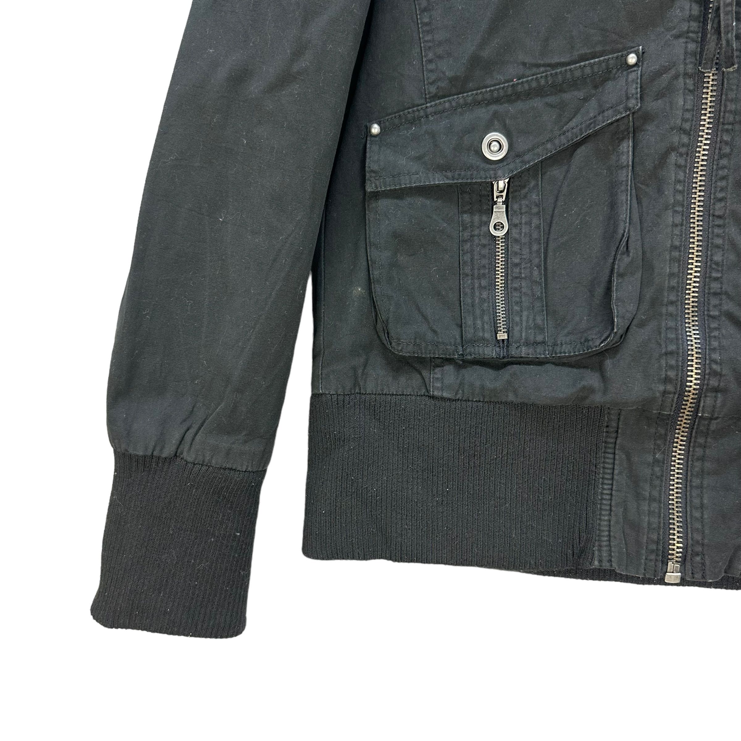 In The Attic IN THE ATTIC MULTIZIP POCKET BIG LOGO RIOT JACKET #8708-021 Size US L / EU 52-54 / 3 - 4 Thumbnail
