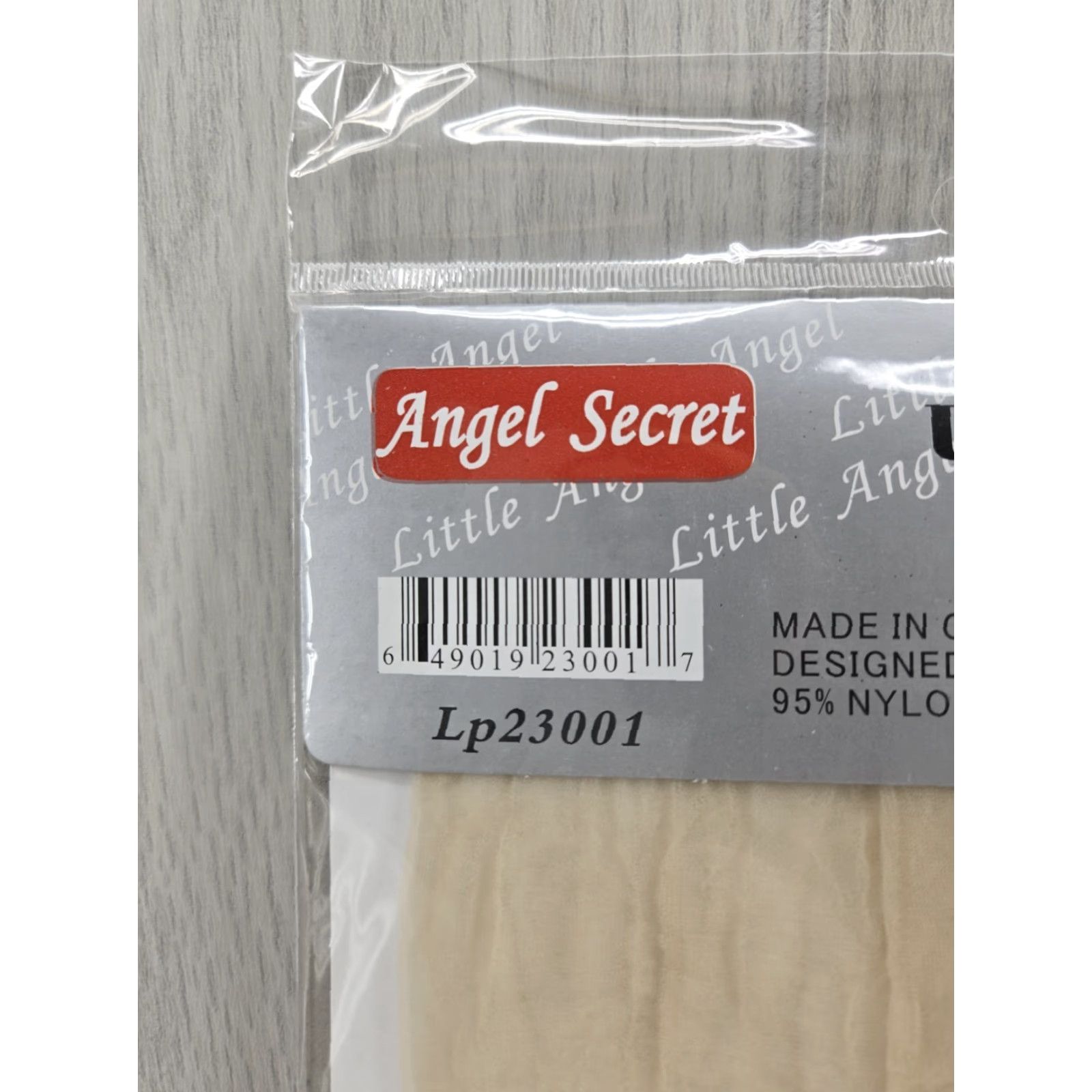 Vintage VINTAGE Angel Secret Pantyhose Ultra Sheer Queen Size OATMEAL 1X-3X Women Pantyhose Sheer Nylon Blend Opacity Ultra Sheer Size 40" / US 18 - 6 Thumbnail