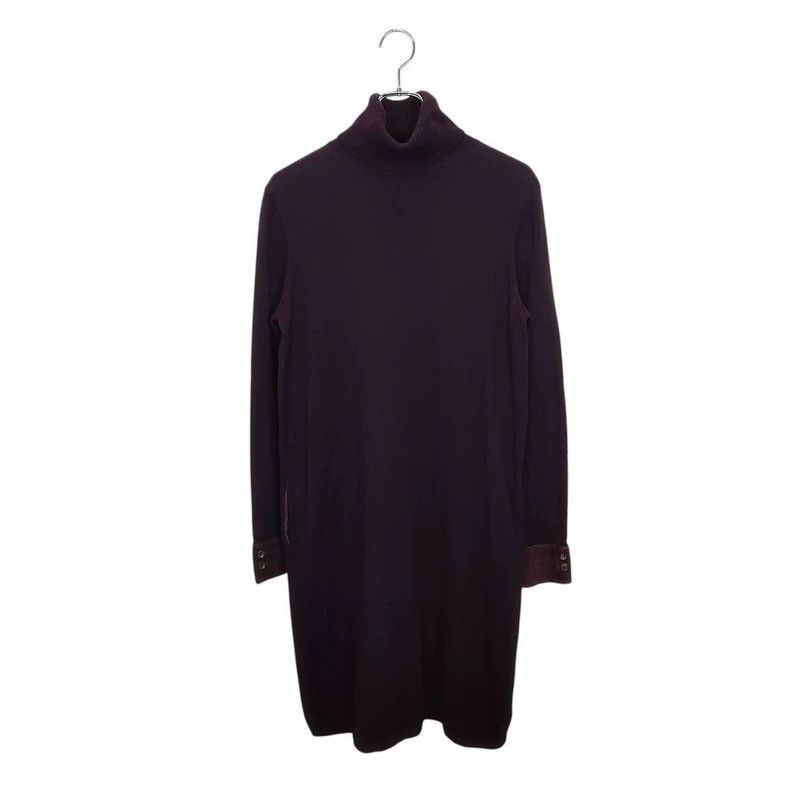 Other LORO PIANA size42 A dark purple cashmere dress Size M / US 6-8 / IT 42-44 - 1 Thumbnail