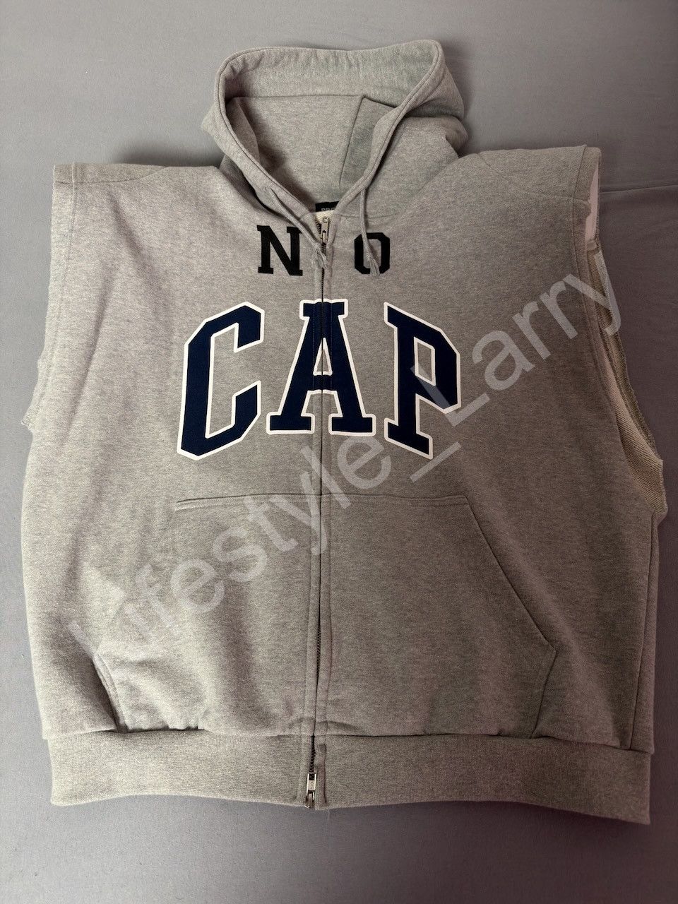 PROJECT G/R Protocol Index UPSIDE DOWN ZIP HOODIE NAVY PROJECT GR