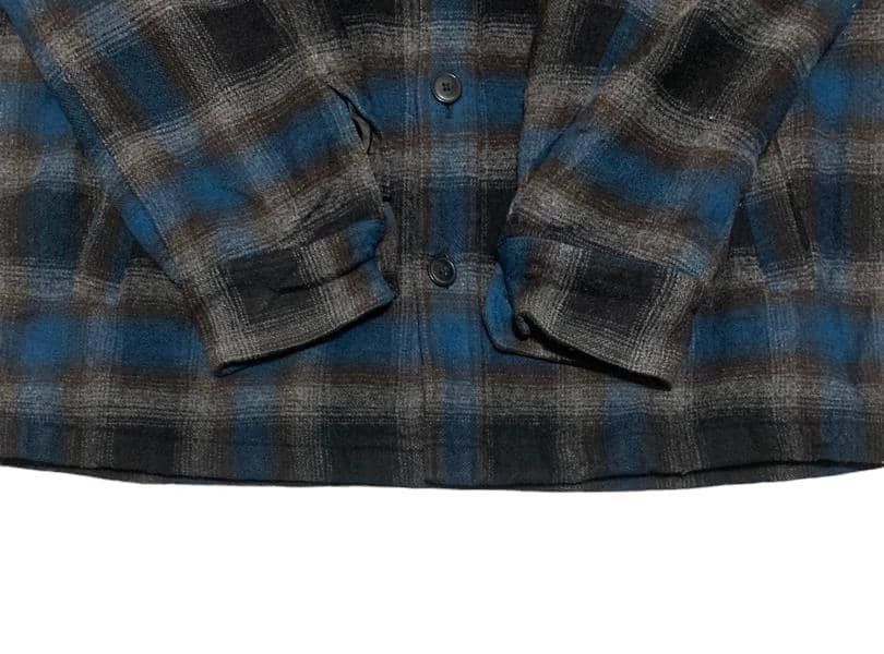 Flannel × Japanese Brand × Uniqlo Vintage Uniqlo Wool Flannel Shirt Jacket Size US XL / EU 56 / 4 - 3 Thumbnail