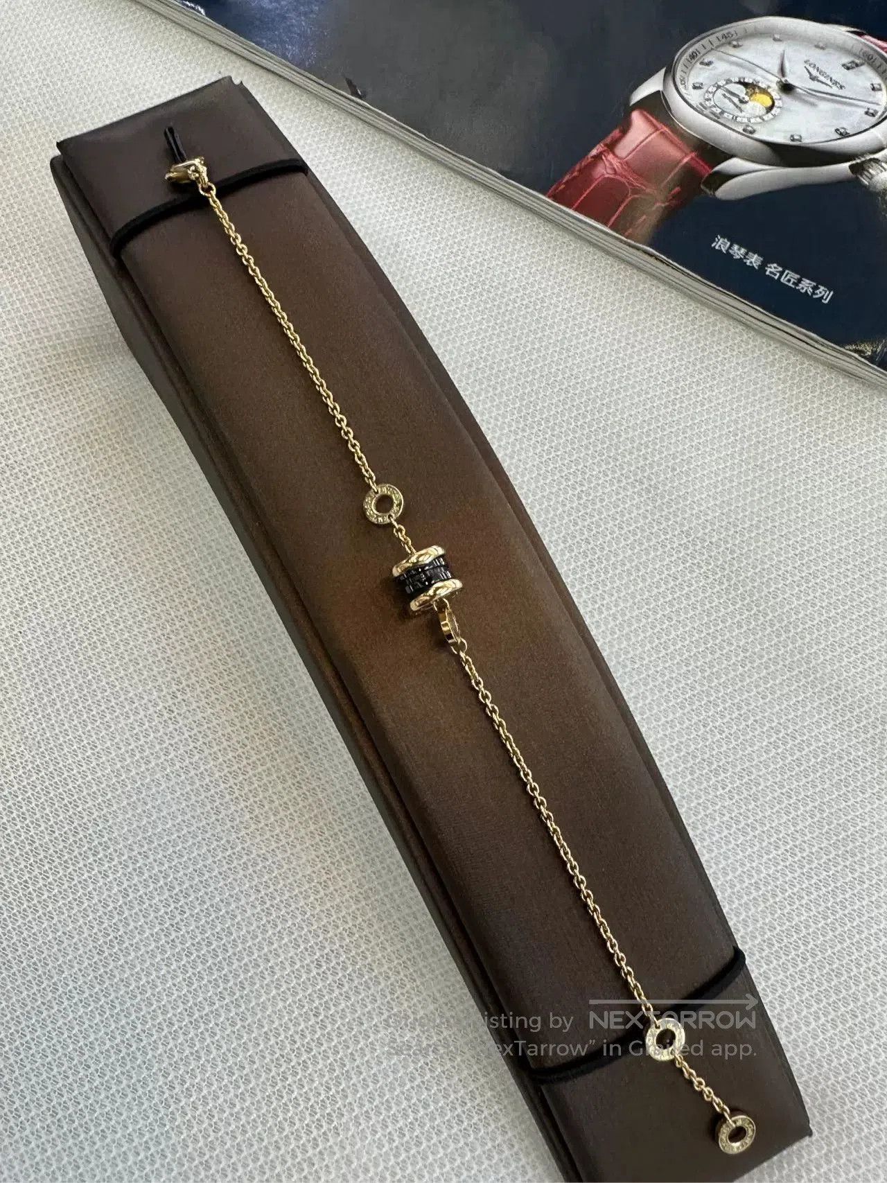 Bvlgari Bvlgari 18k Black Spring Bracelet. Size ONE SIZE - 3 Thumbnail