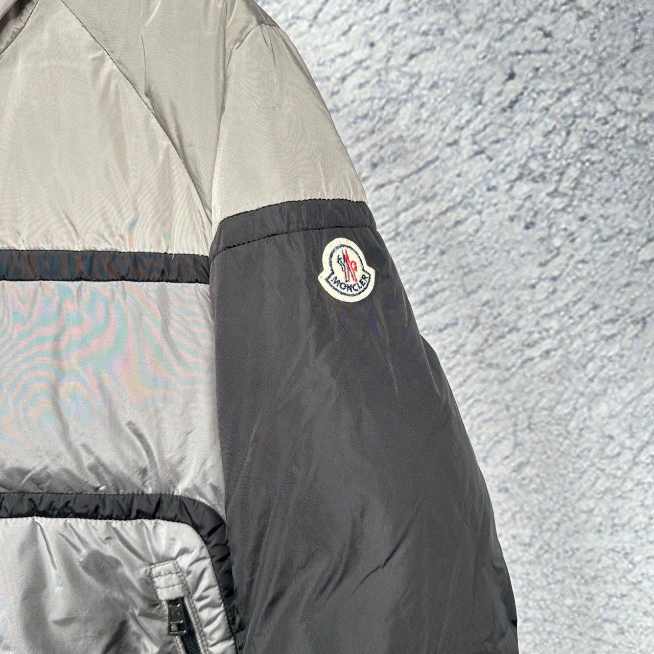 Moncler moncler color block hooded down jacket Size US L / EU 52-54 / 3 - 6 Thumbnail