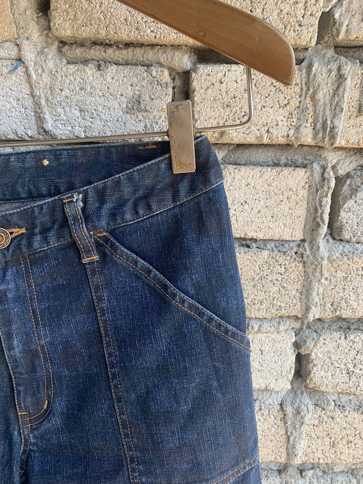 Japanese Brand Vintage Japanese Cargo Camo Jeans Size US 30 / EU 46 - 4 Thumbnail