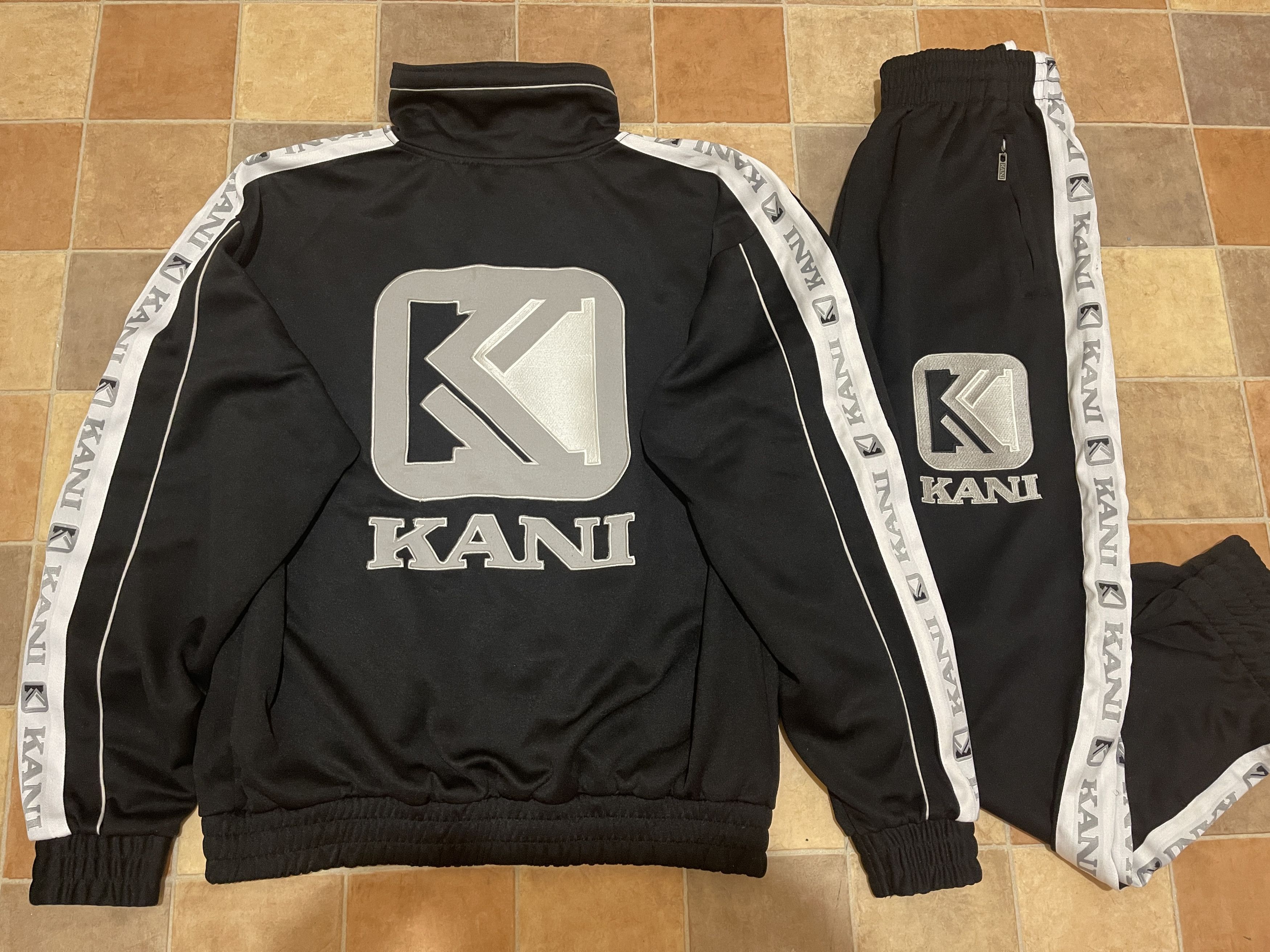 Karl Kani KARL KANI tracksuit, Kani track suit jacket pants set, 90s L Size US L / EU 52-54 / 3 - 1 Thumbnail