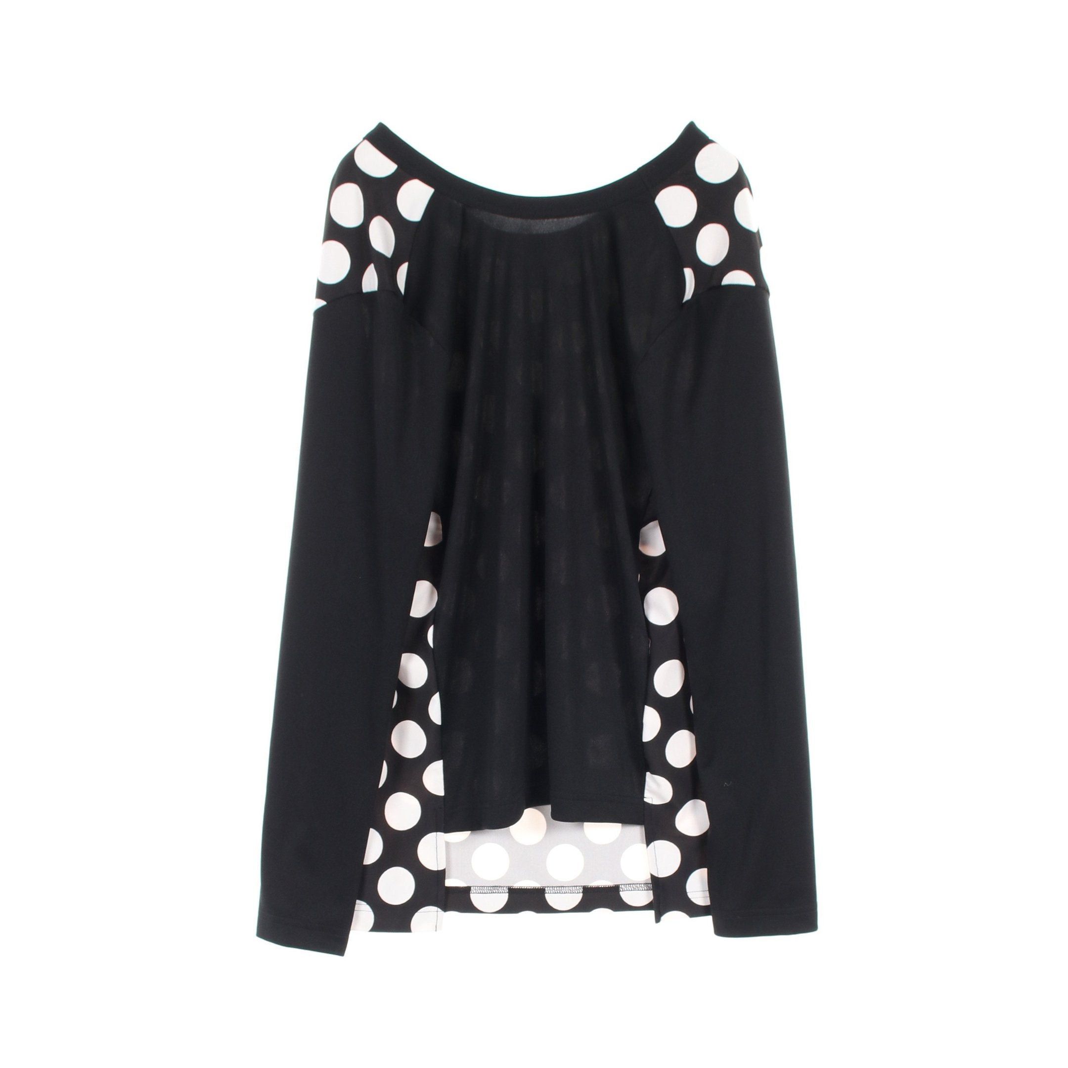 Comme des Garcons Comme Des Garcons Cut And Sew Dot Black White Size ONE SIZE - 1 Thumbnail