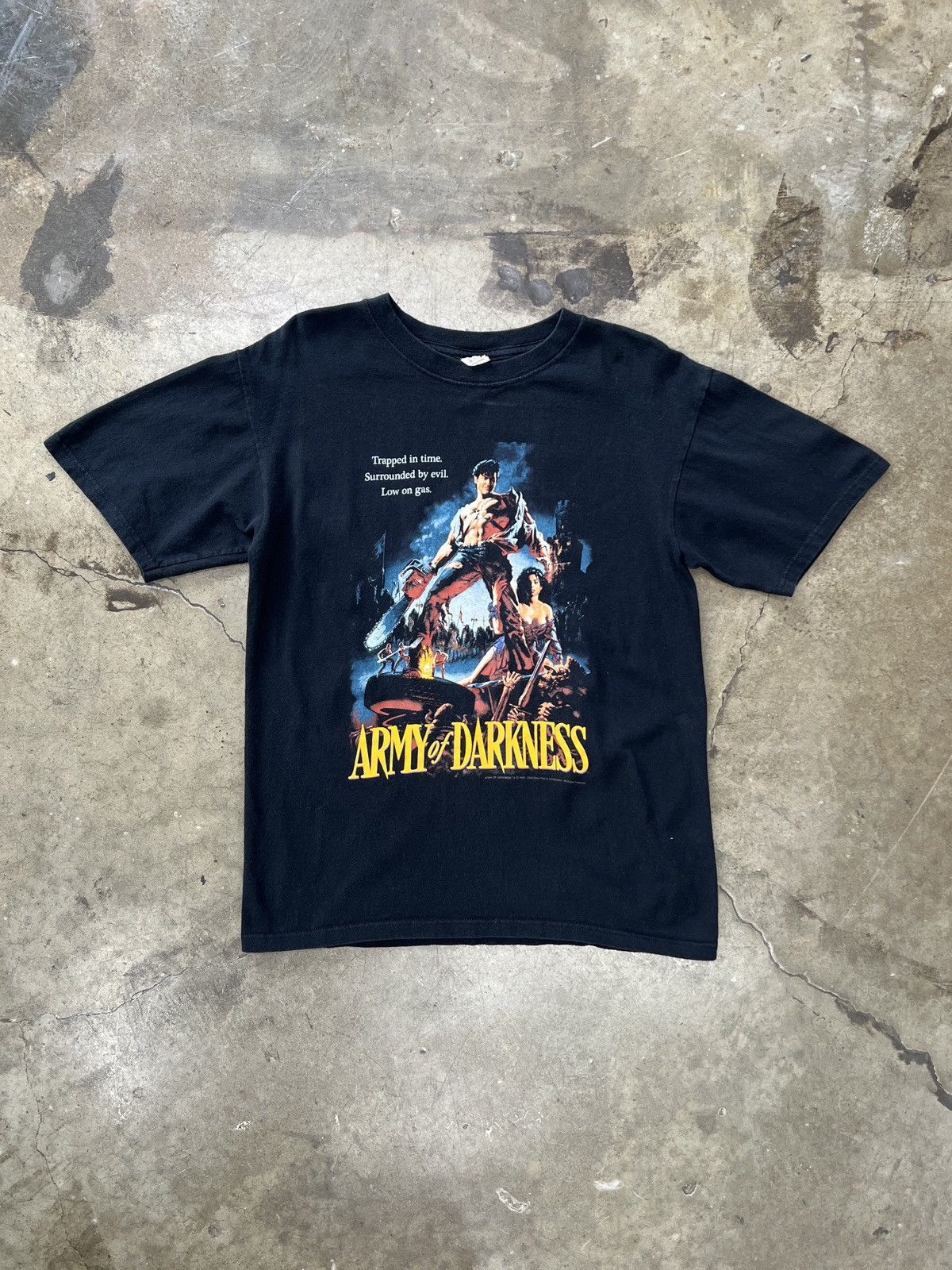 Vintage Vintage 2000s Army of Darkness Movie Promo Tee Medium Anvil Size US M / EU 48-50 / 2 - 2 Thumbnail