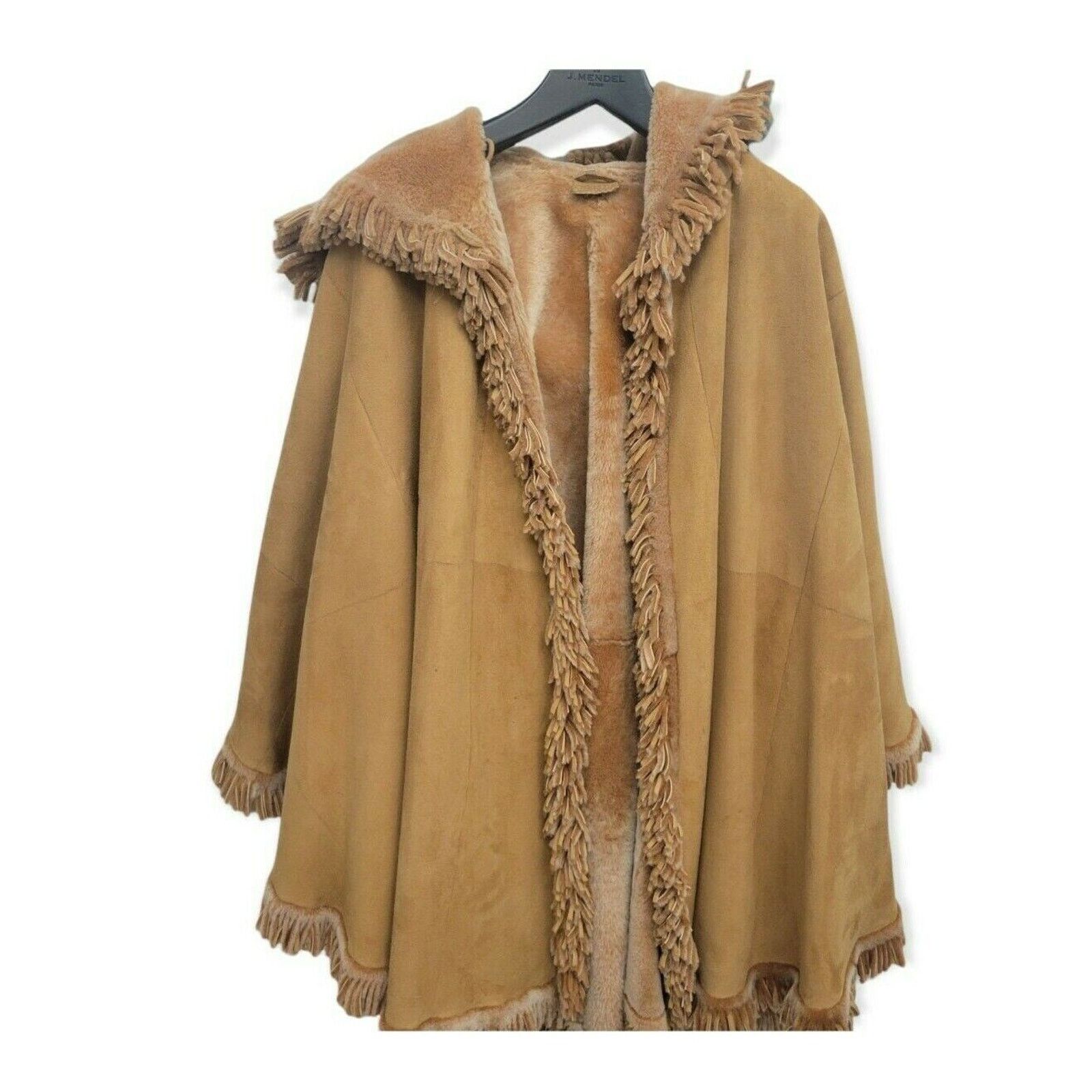 Other Christia Luxurious Italian Shearling Reversible Coat Size XL / US 12-14 / IT 48-50 - 5 Thumbnail