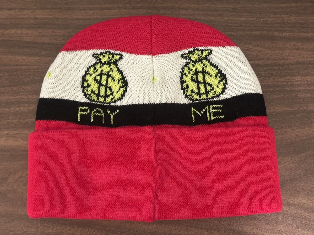 Supreme Pay Me Beanie Size ONE SIZE - 2 Thumbnail