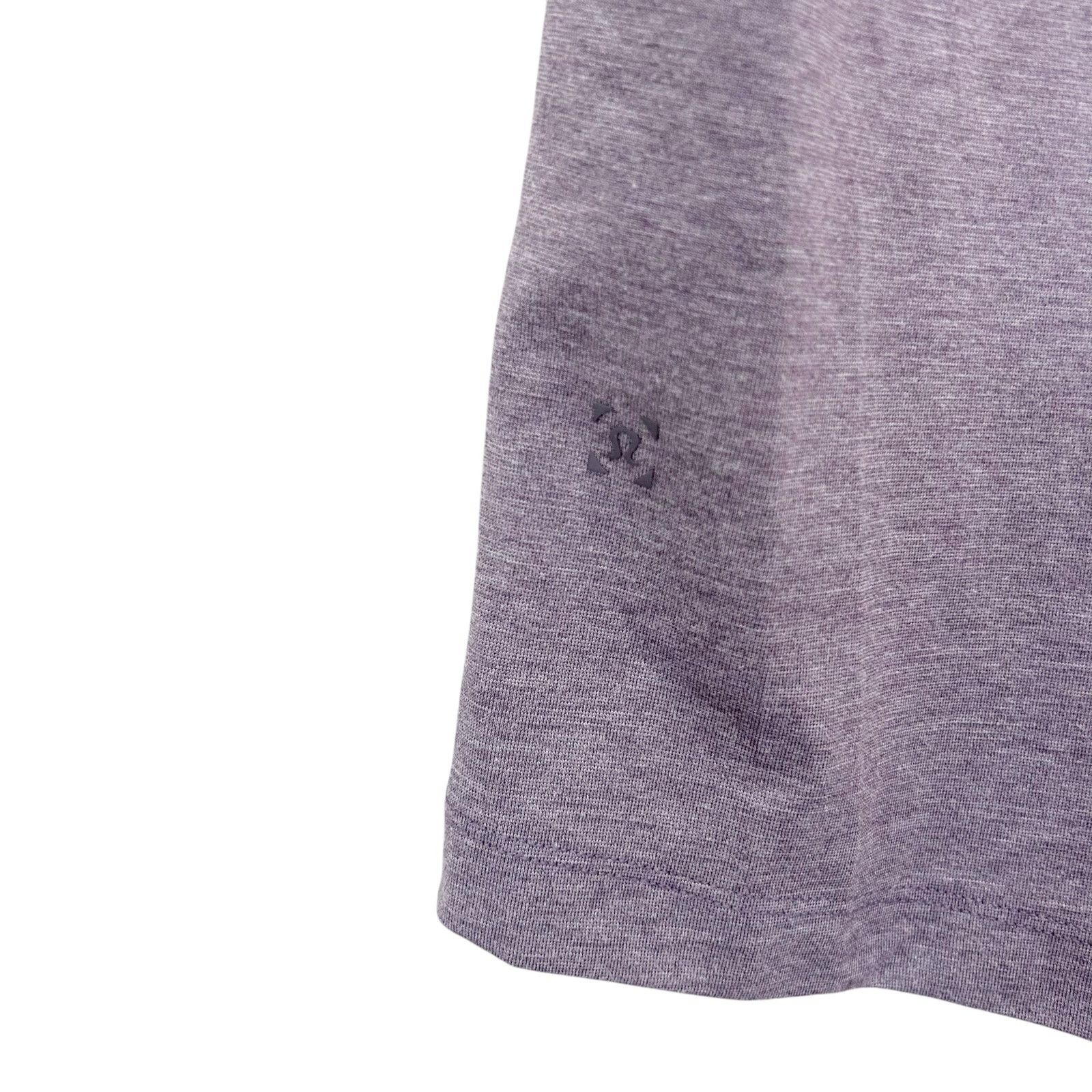 Lululemon Lululemon Purple/Gray Short Sleeve Polo Sz S Size US S / EU 44-46 / 1 - 3 Thumbnail