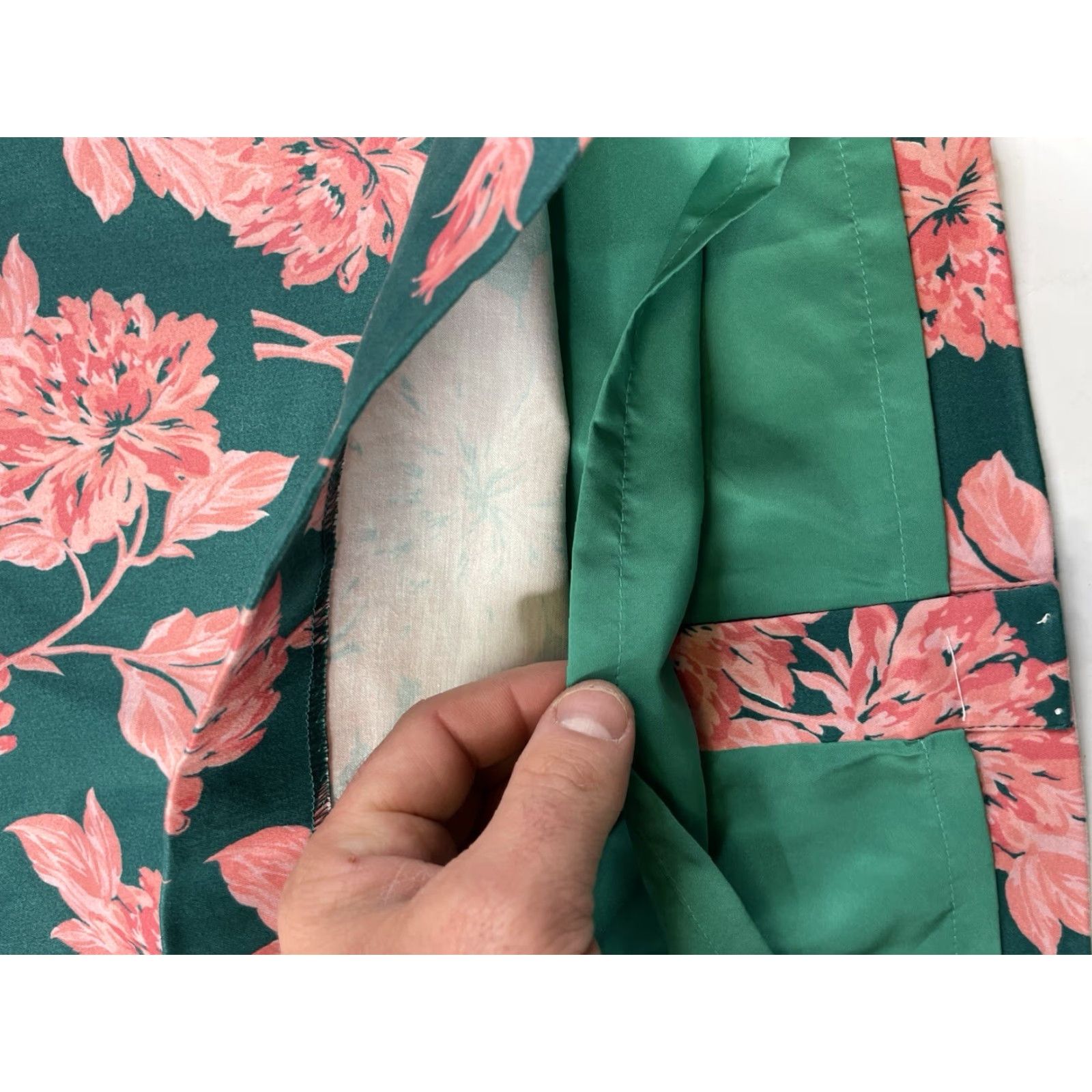 J.Crew NWT J.Crew Pencil Skirt Green Pink Floral Lined Skirt Womens Size 6 Size 28" / US 6 / IT 42 - 7 Thumbnail