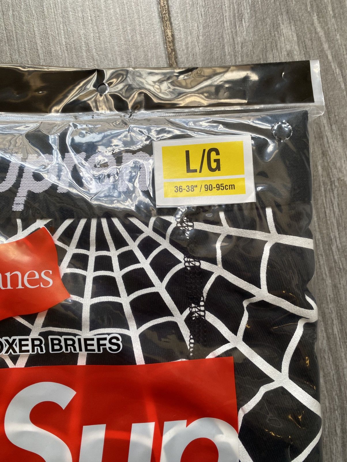Supreme Supreme Hanes Spider Man Boxer Briefs (2 Pack) Large Size 34 - 2 Thumbnail
