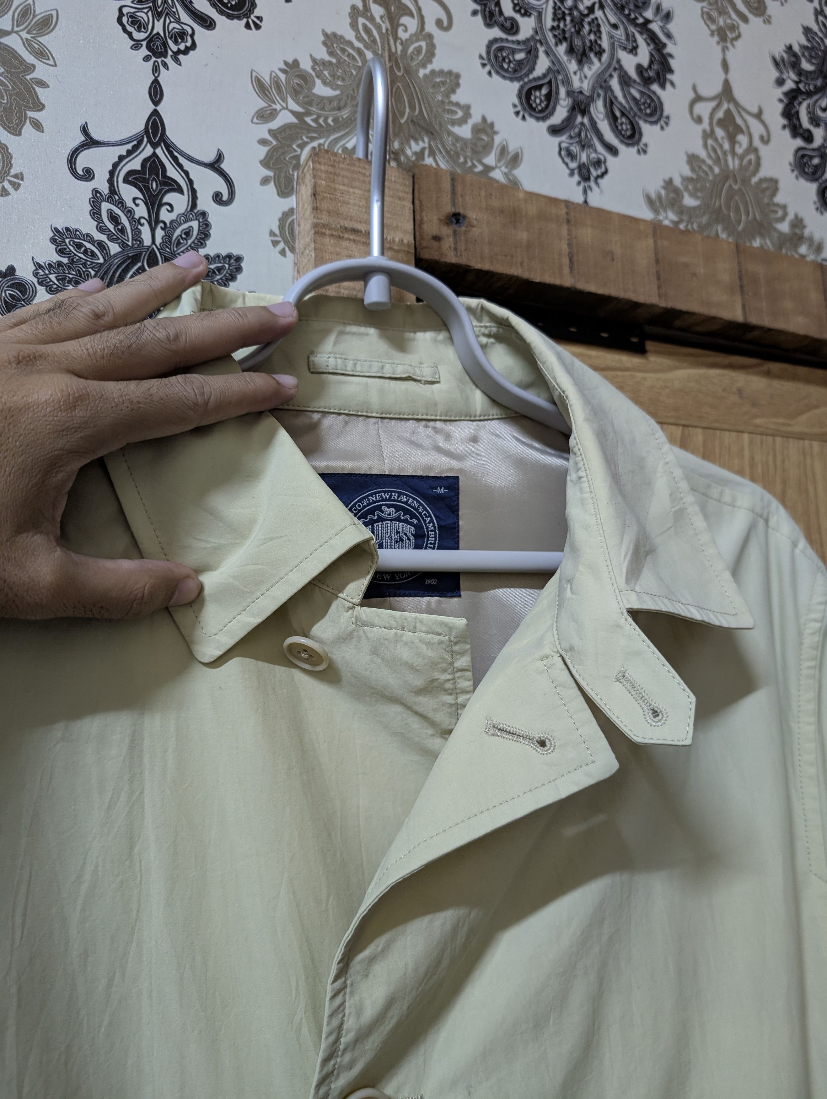 J. Press Vintage J Press Jacket Beige Mac Single Breasted Raincoat Size US M / EU 48-50 / 2 - 7 Thumbnail