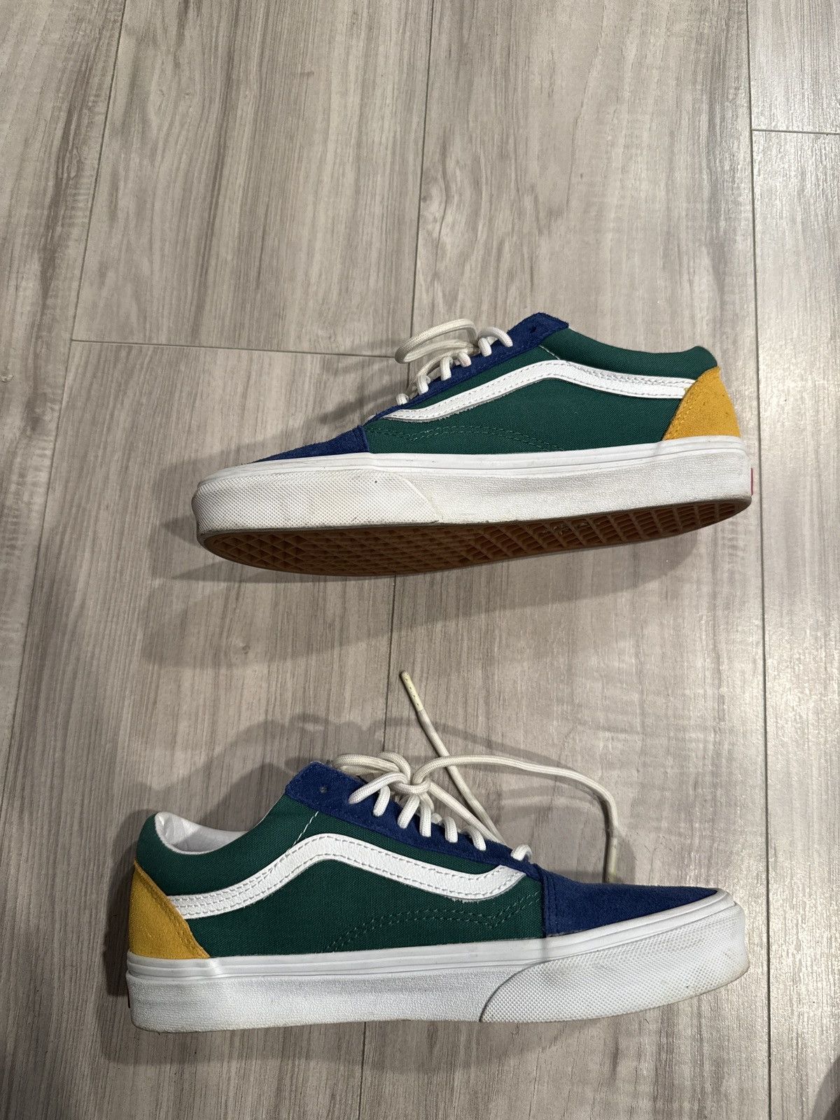 Vans Old Skool Vans Yacht Blue Green VN0A38G1R1Q Size US 7 / EU 40 - 5 Thumbnail