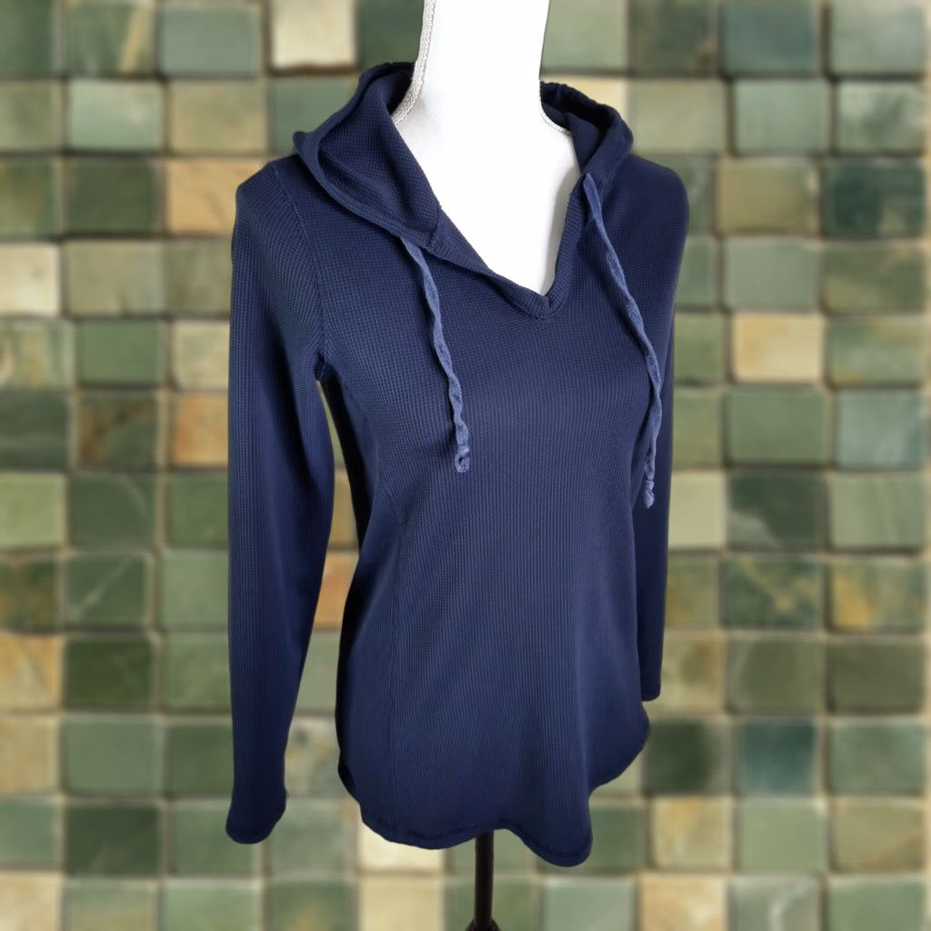 Duluth Trading Company Duluth Trading Co Hoodie Sweatshirt Women’s Small Blue Pullover Long Sleeve Pockets Activewear Hoodie Sweatshirt Men/Women? Size S / US 4 / IT 40 - 1 Thumbnail
