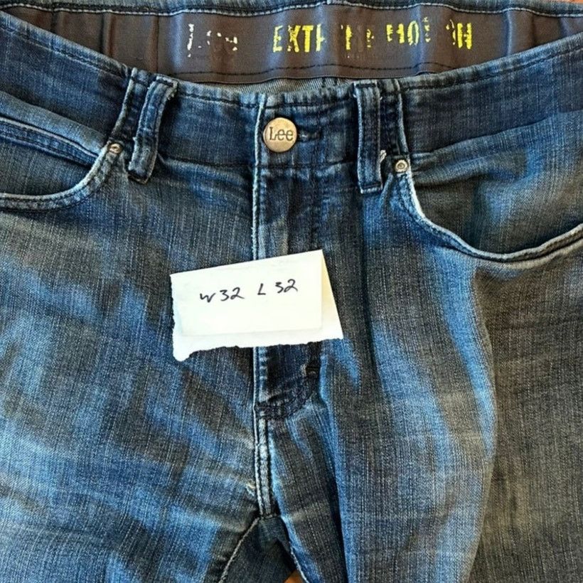 Lee Vintage Lee Extreme Motion Acid Wash Jeans - Men's 32x32 Size US 32 / EU 48 - 5 Thumbnail