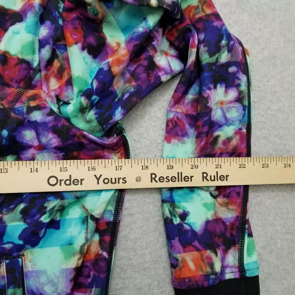 Athleta Athleta Jacket Womens XS Floral Activewear Sweatshirt Size XS / US 0-2 / IT 36-38 - 8 Thumbnail