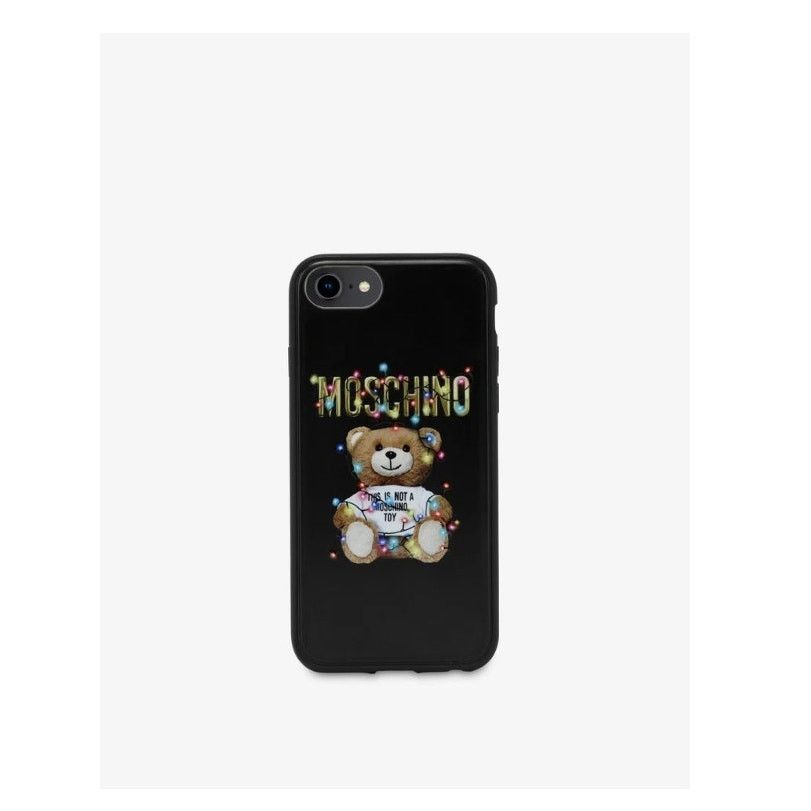 Moschino SS19 Moschino Couture Jeremy Scott TEDDY BEAR CASE iPhone 8 Size ONE SIZE - 2 Thumbnail