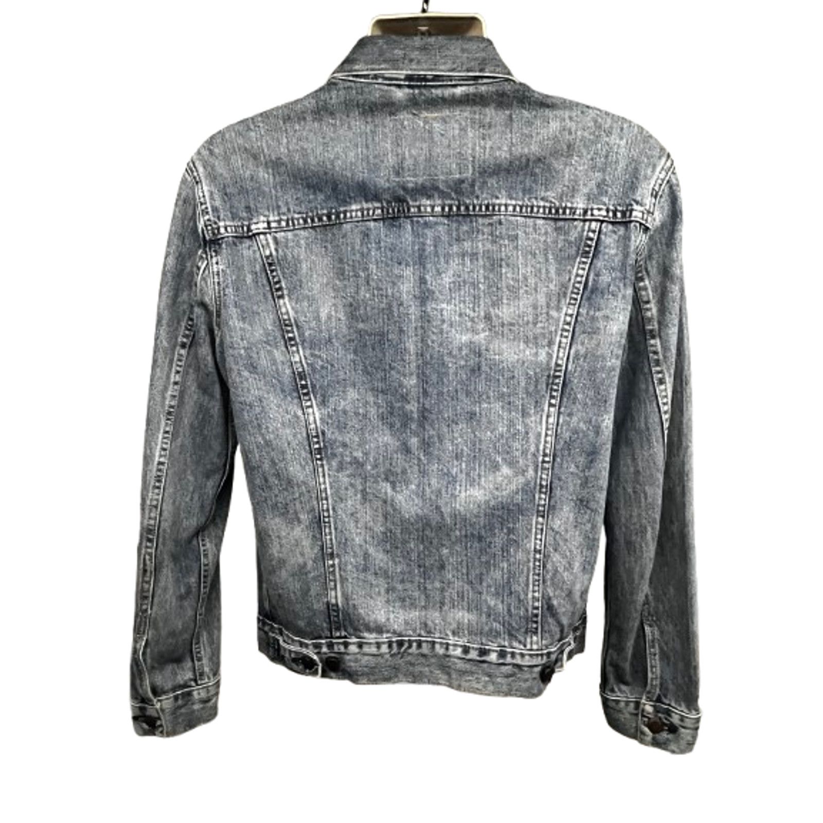 Levi's Levis Blue Denim Button Up Jean Trucker Jacket M Pockets Size US M / EU 48-50 / 2 - 2 Thumbnail