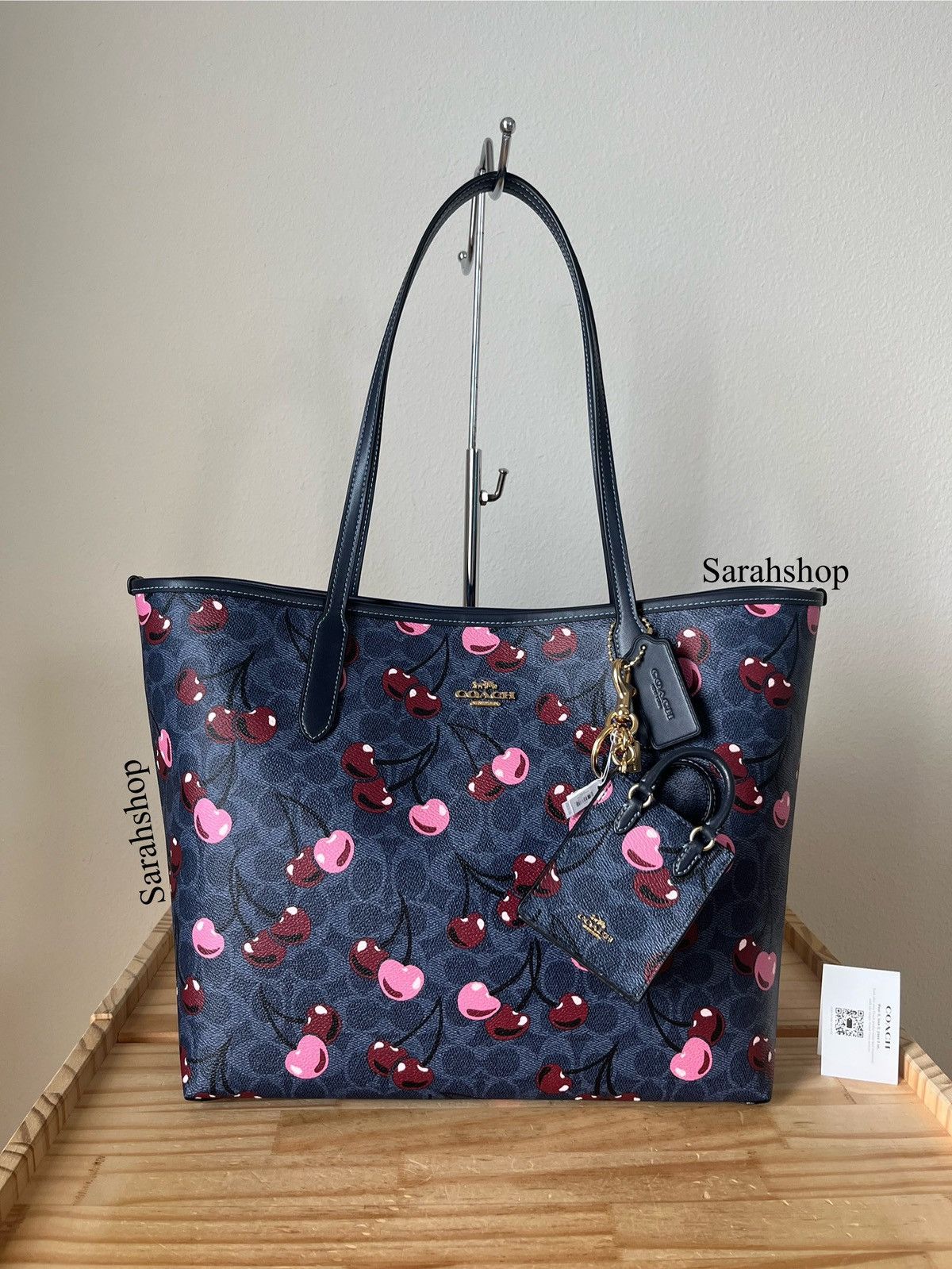 Coach Coach North/South Mini Tote Bag Charm Size ONE SIZE - 8 Thumbnail