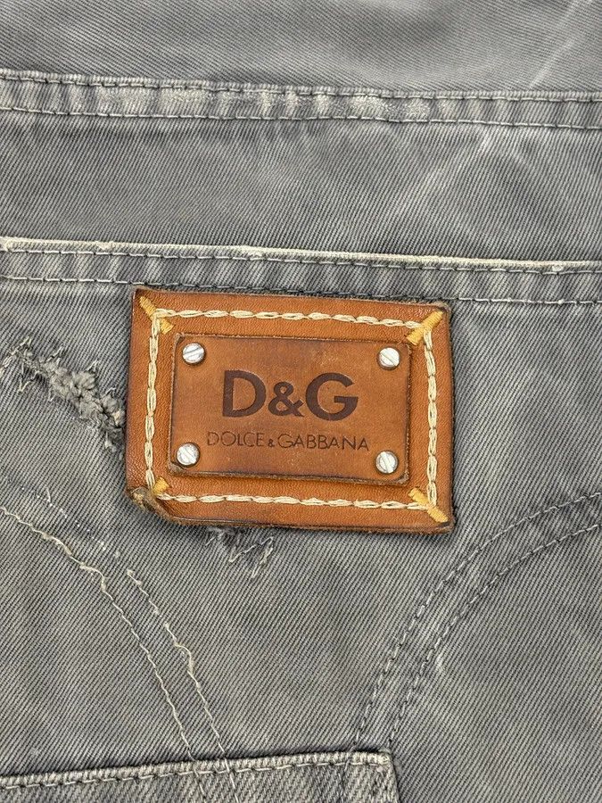 Dolce & Gabbana AW2010 Dolce & Gabbana Grey Multi Pockets Avant-Garde Pants Size US 37 - 10 Thumbnail