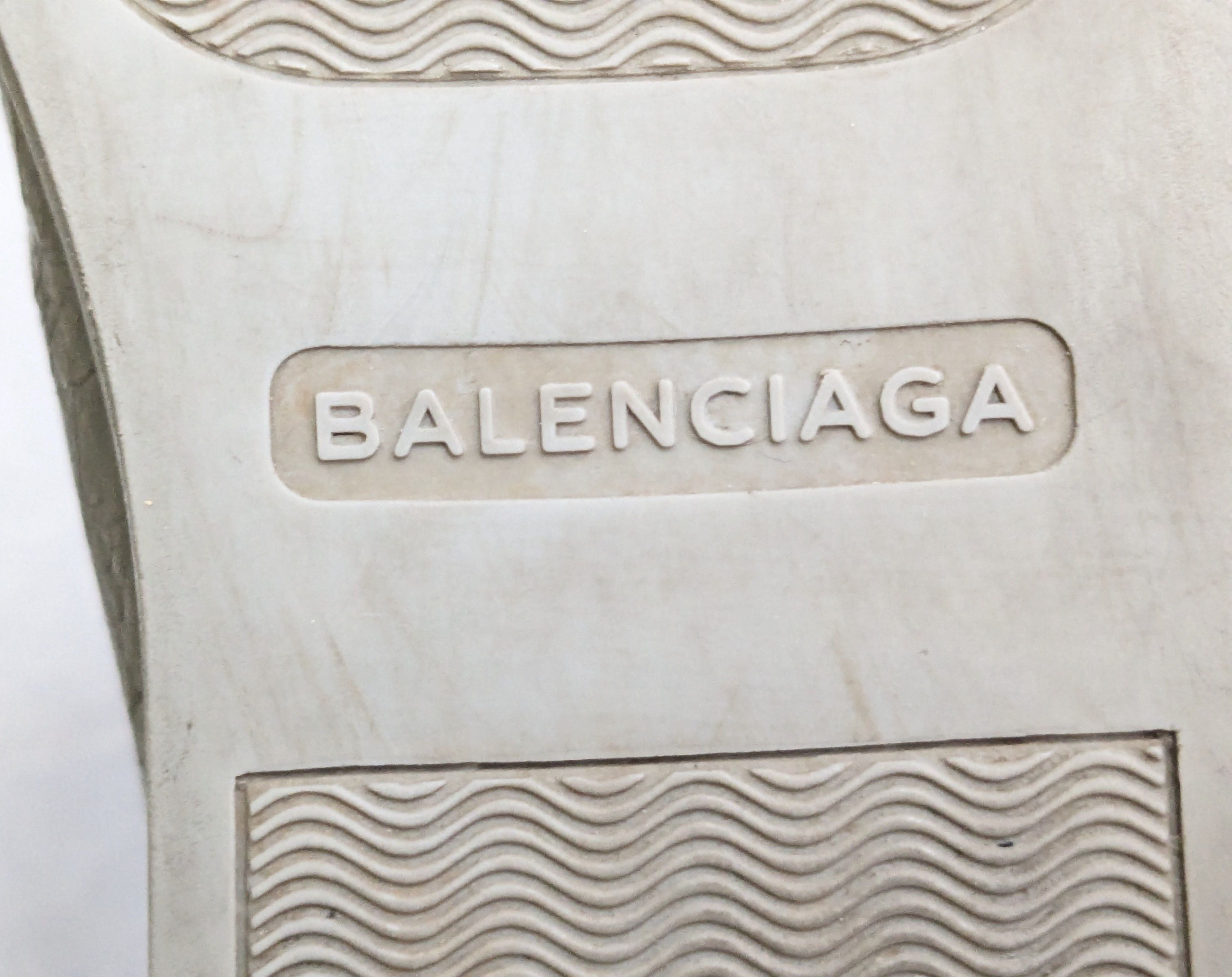 Balenciaga Balenciaga Arena Gray 11 High Tops Leather Size US 13 / EU 46 - 15 Thumbnail