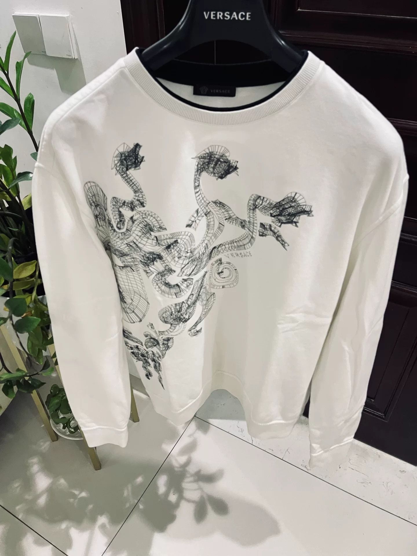 Versace Versace Medusa 3D Graphic Sweatshirt Size US XL / EU 56 / 4 - 1 Thumbnail