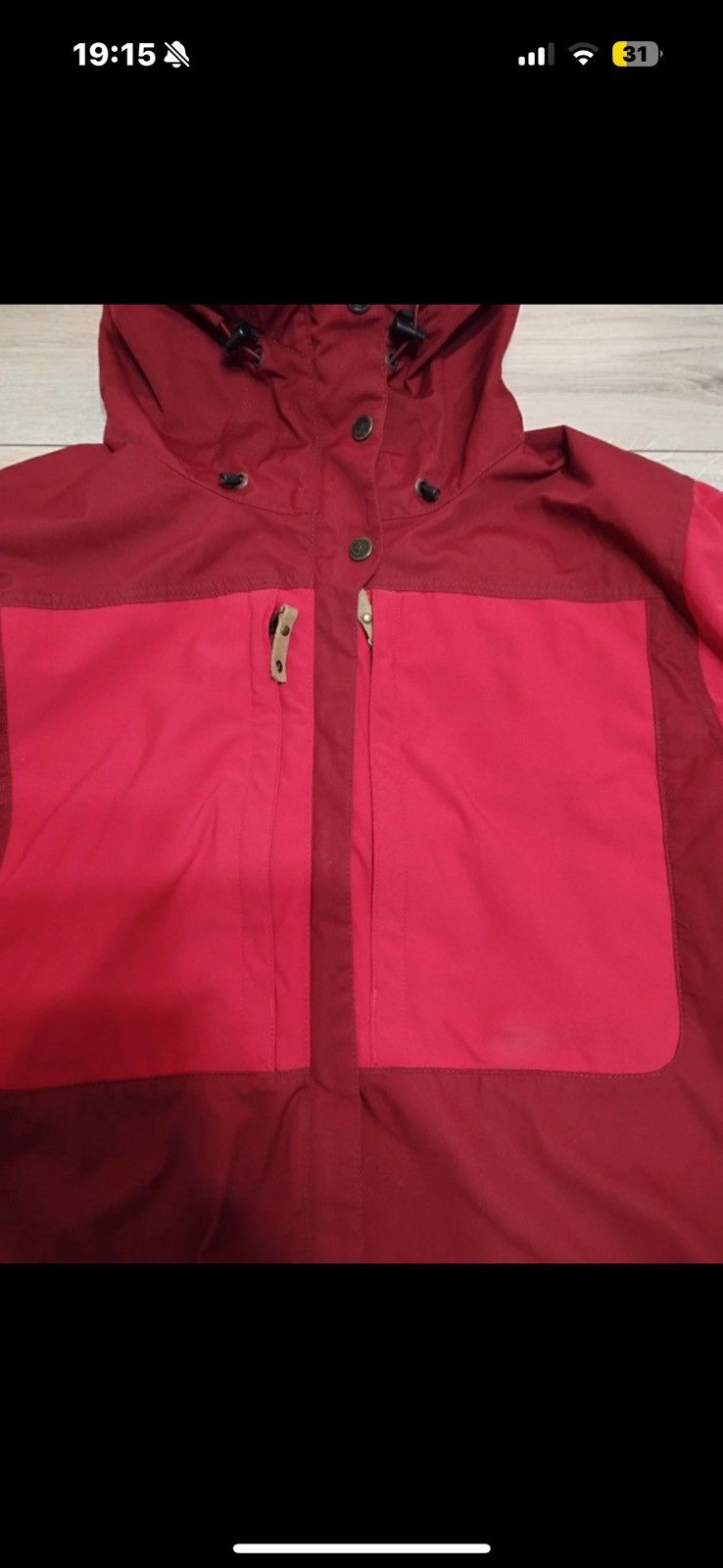 Fjallraven Fjallraven Keb G1000 Jacket Trekking size XL red Size XL / US 12-14 / IT 48-50 - 3 Thumbnail