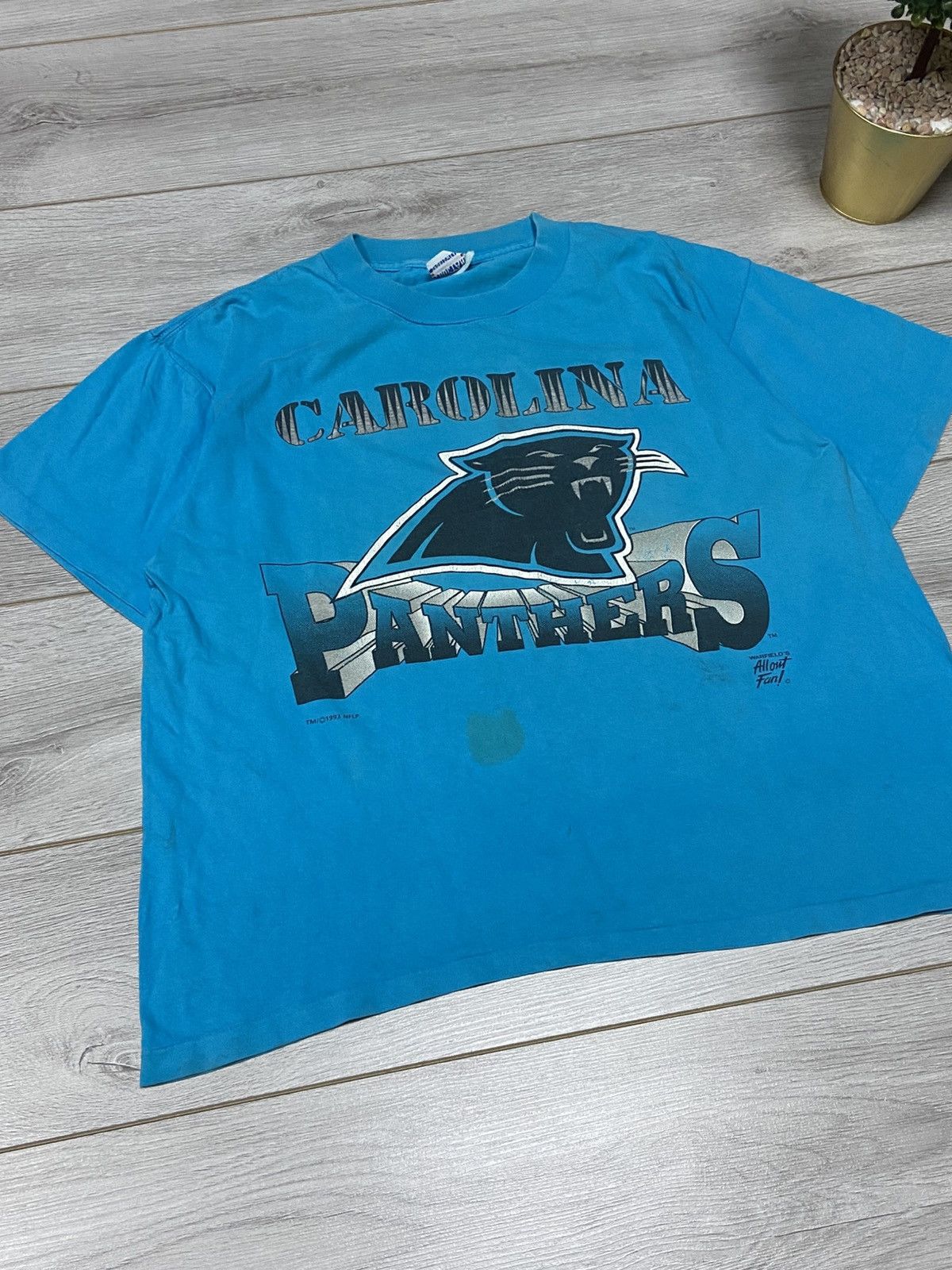 NFL Vintage Carolina Panthers vintage T-Shirt Players 1994 NFL Size US L / EU 52-54 / 3 - 2 Thumbnail